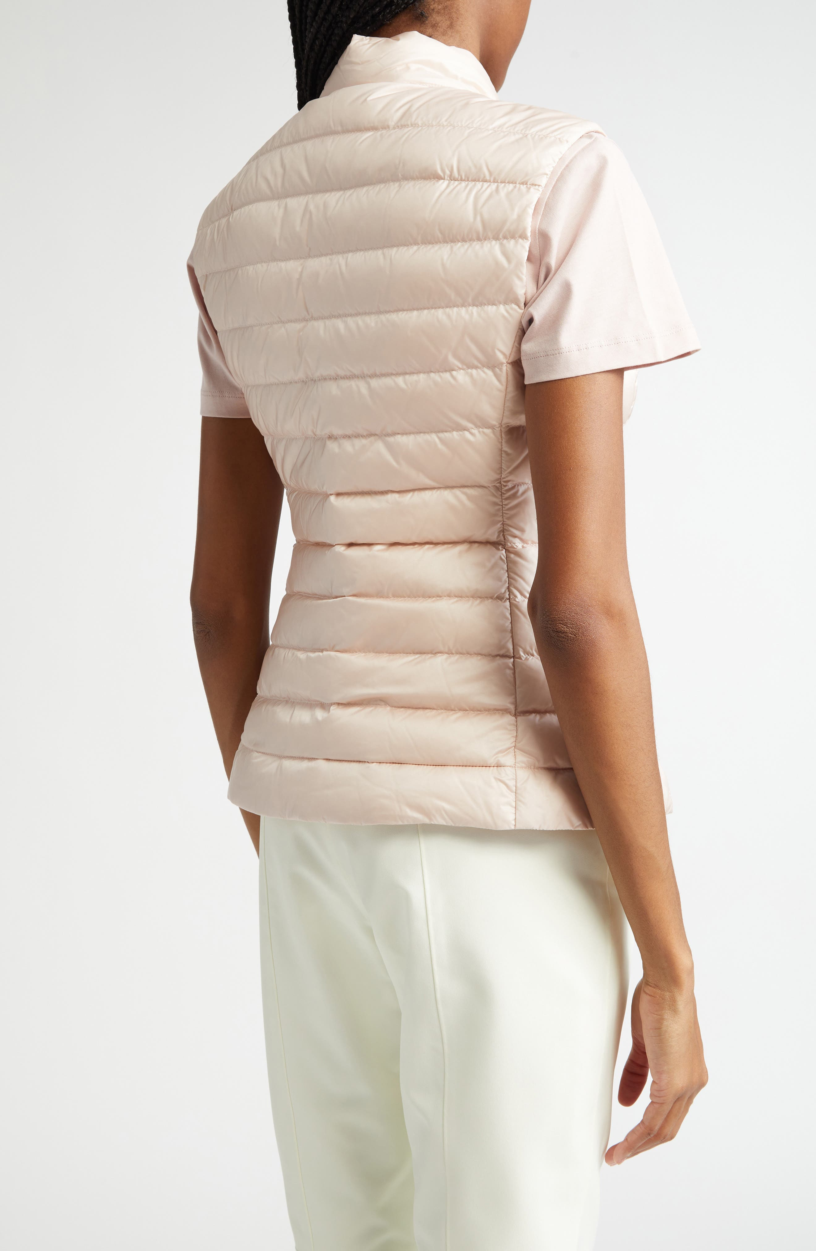 Moncler Igens Down Puffer Vest in Pink at Nordstrom - 2