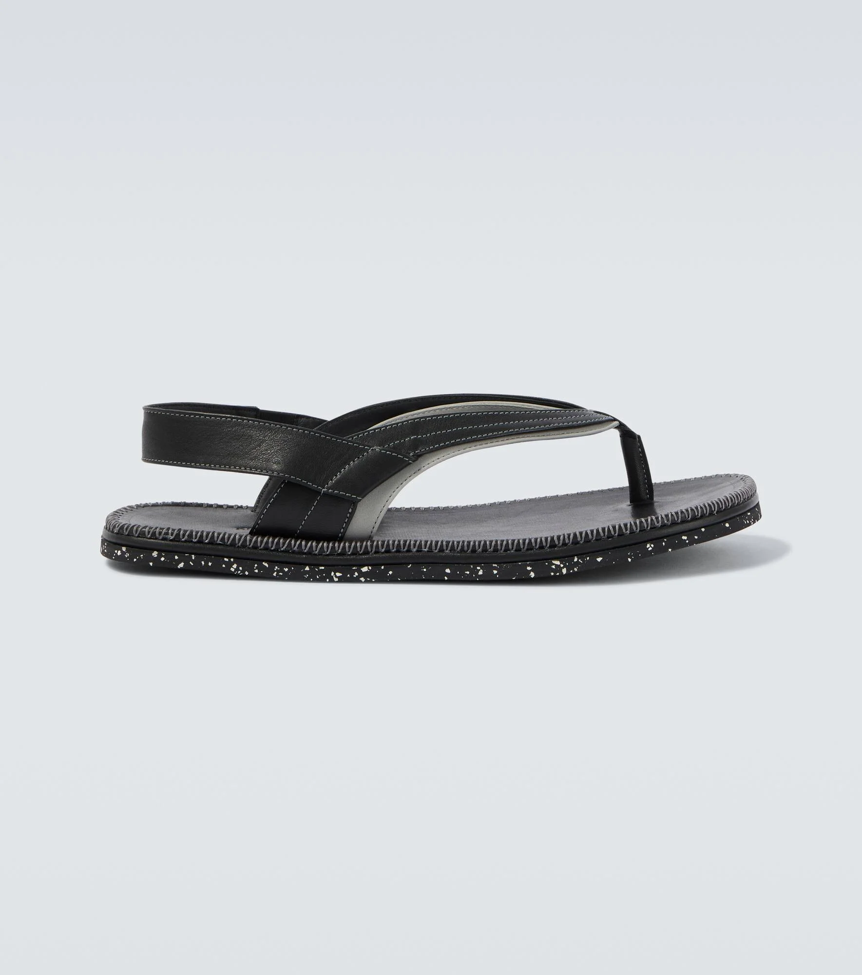 Andras leather thong sandals - 1