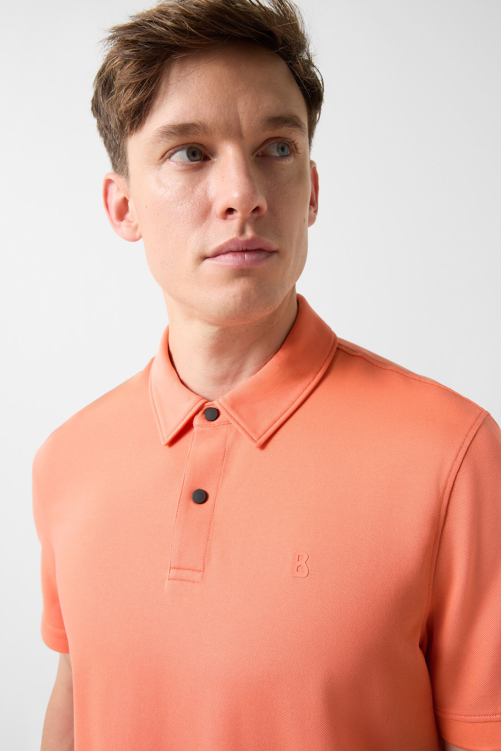 Timo Polo shirt in Orange - 4