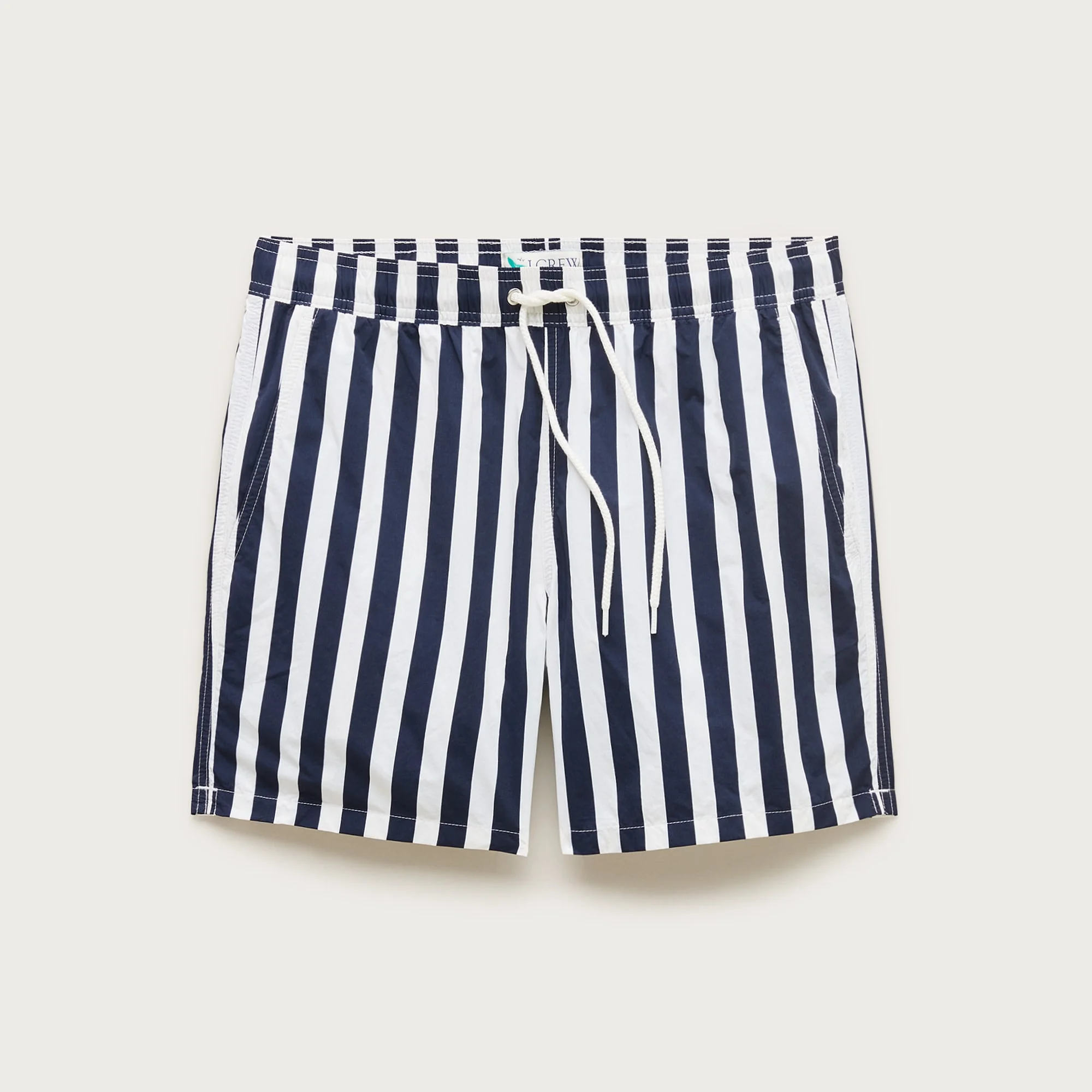 6" swim trunk in recycled nylon - 1
