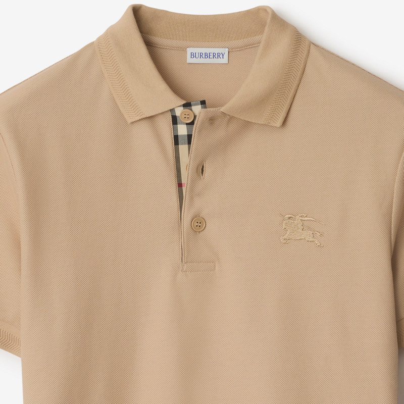 Burberry Cotton Polo Shirt outlook