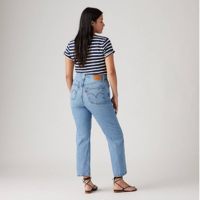 RIBCAGE 스트라이크 여자 JEANS 4