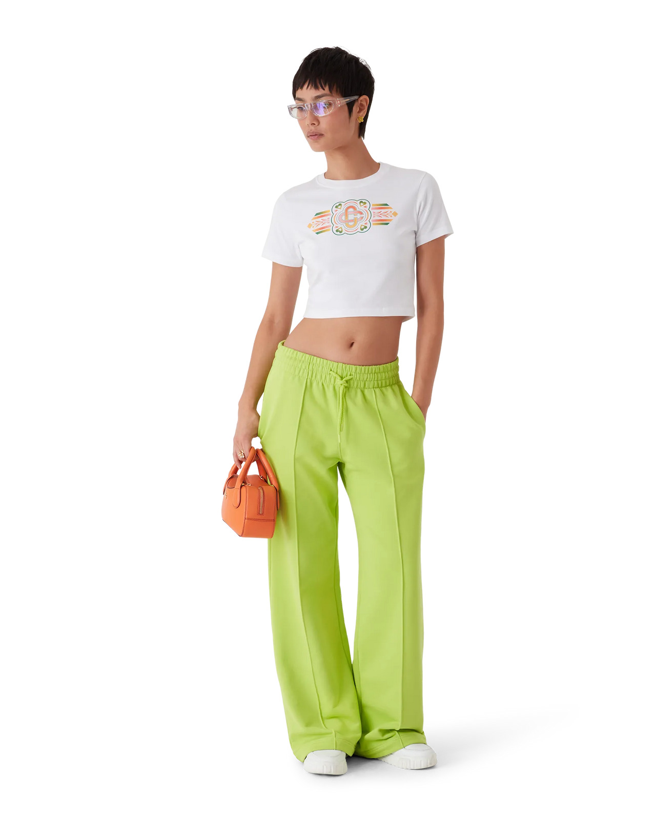 Unity Is Power Cropped Baby Short Sleeve T-Shirt | Casablanca Paris - 2