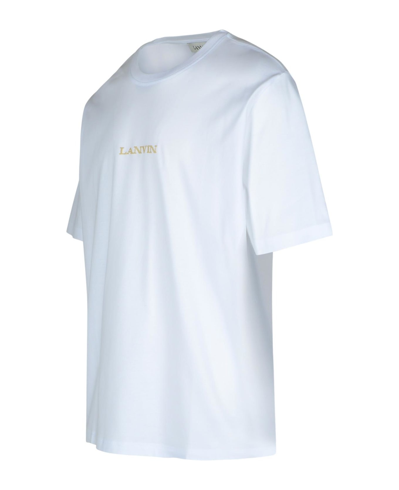 White Cotton T-shirt - 2