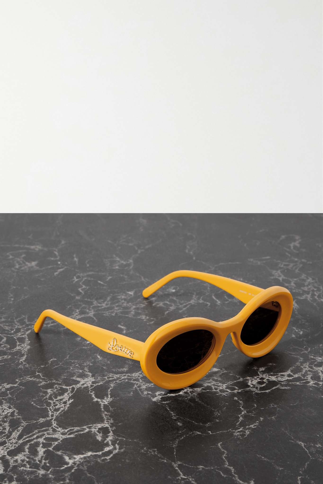 Loop oversized round-frame acetate sunglasses - 1