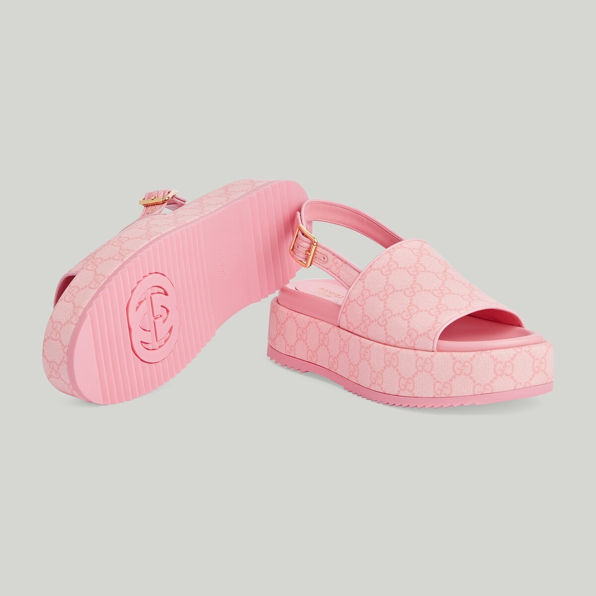 Women's platform GG sandal - 5