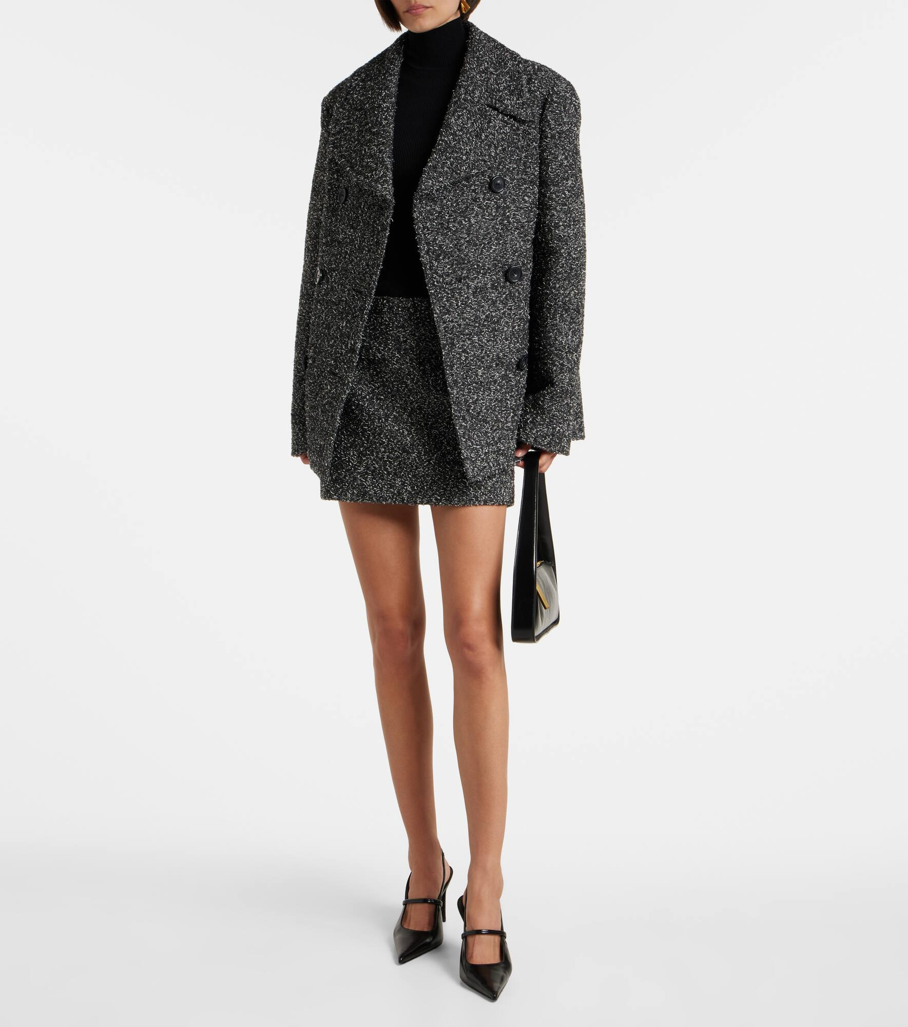 Anemone tweed miniskirt - 2