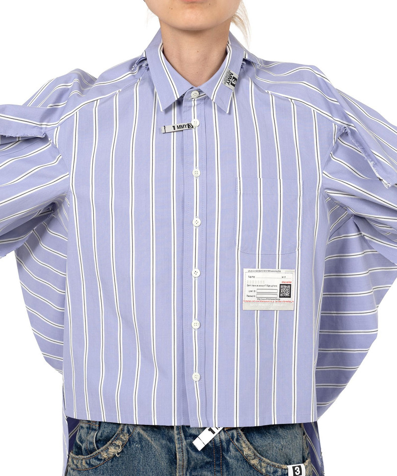 Asymmetric Stripe Shirt 27
