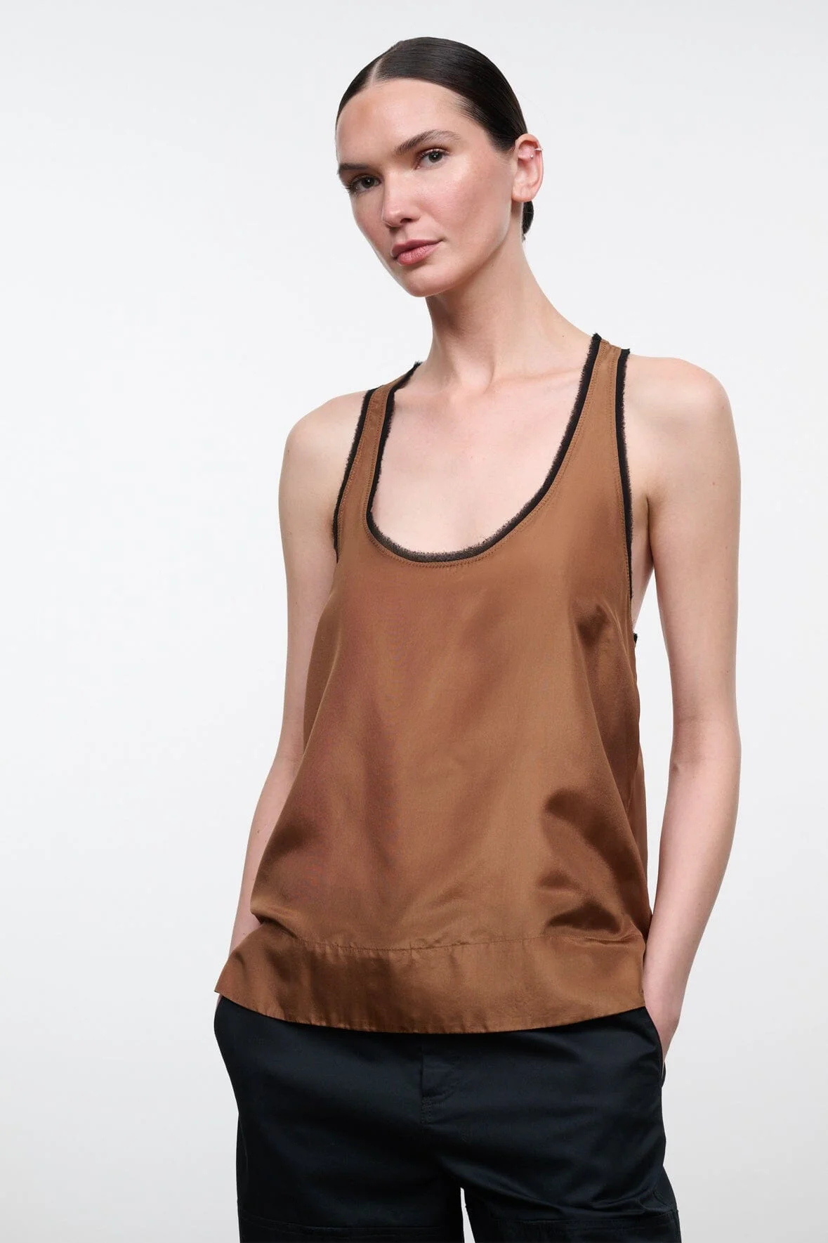 STAUD LYNELLE SILK TANK CIGAR - 1