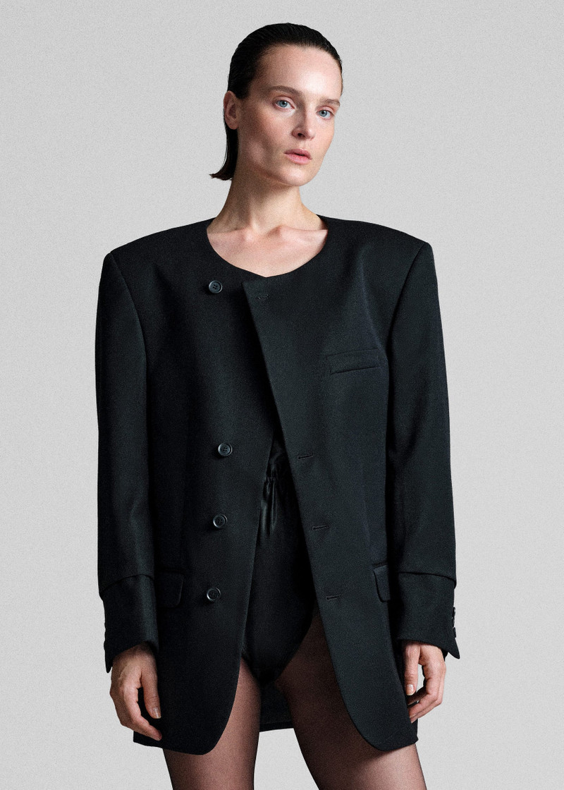 Bettter Oversized Blazer Dress - Black 4