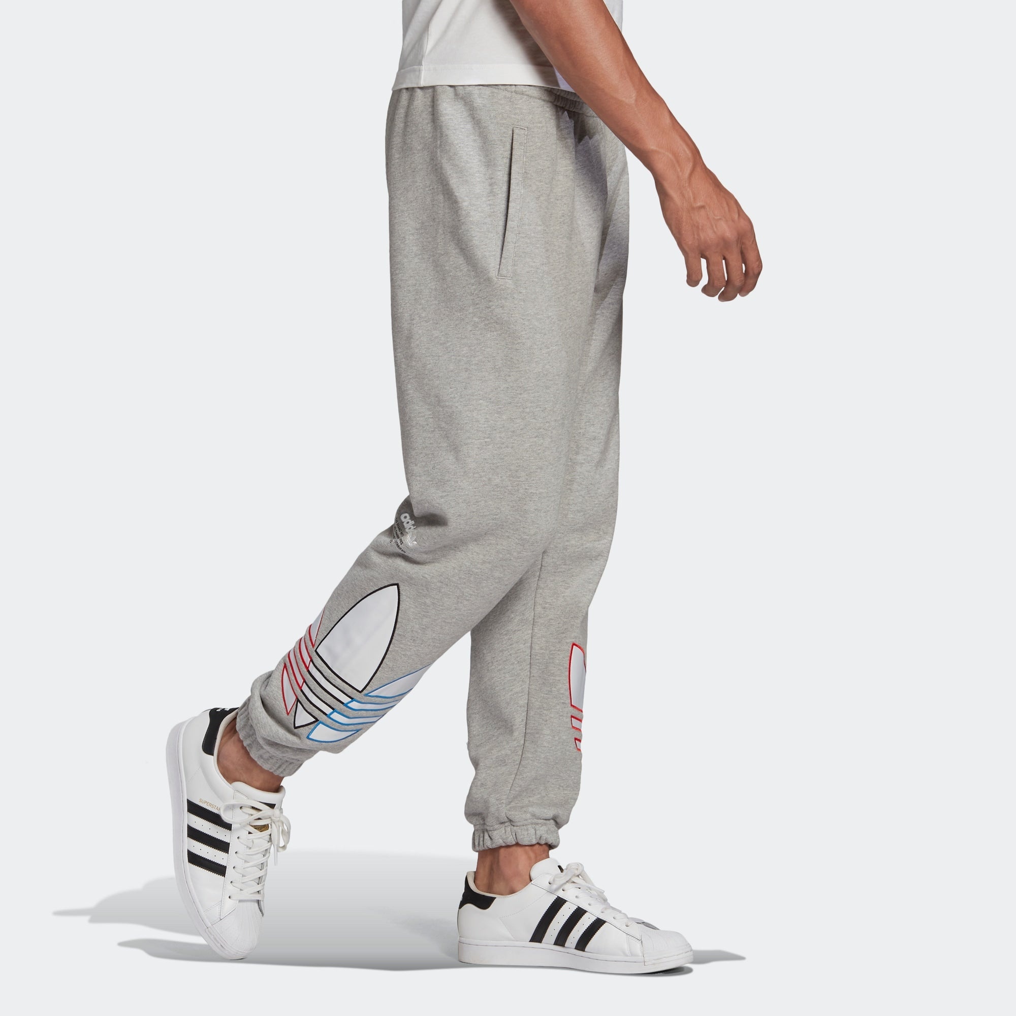 adidas Adicolor Tricolor Trefoil Sweat Pants GN3575 - 4