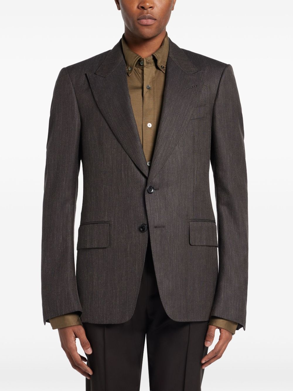single-breasted blazer - 3