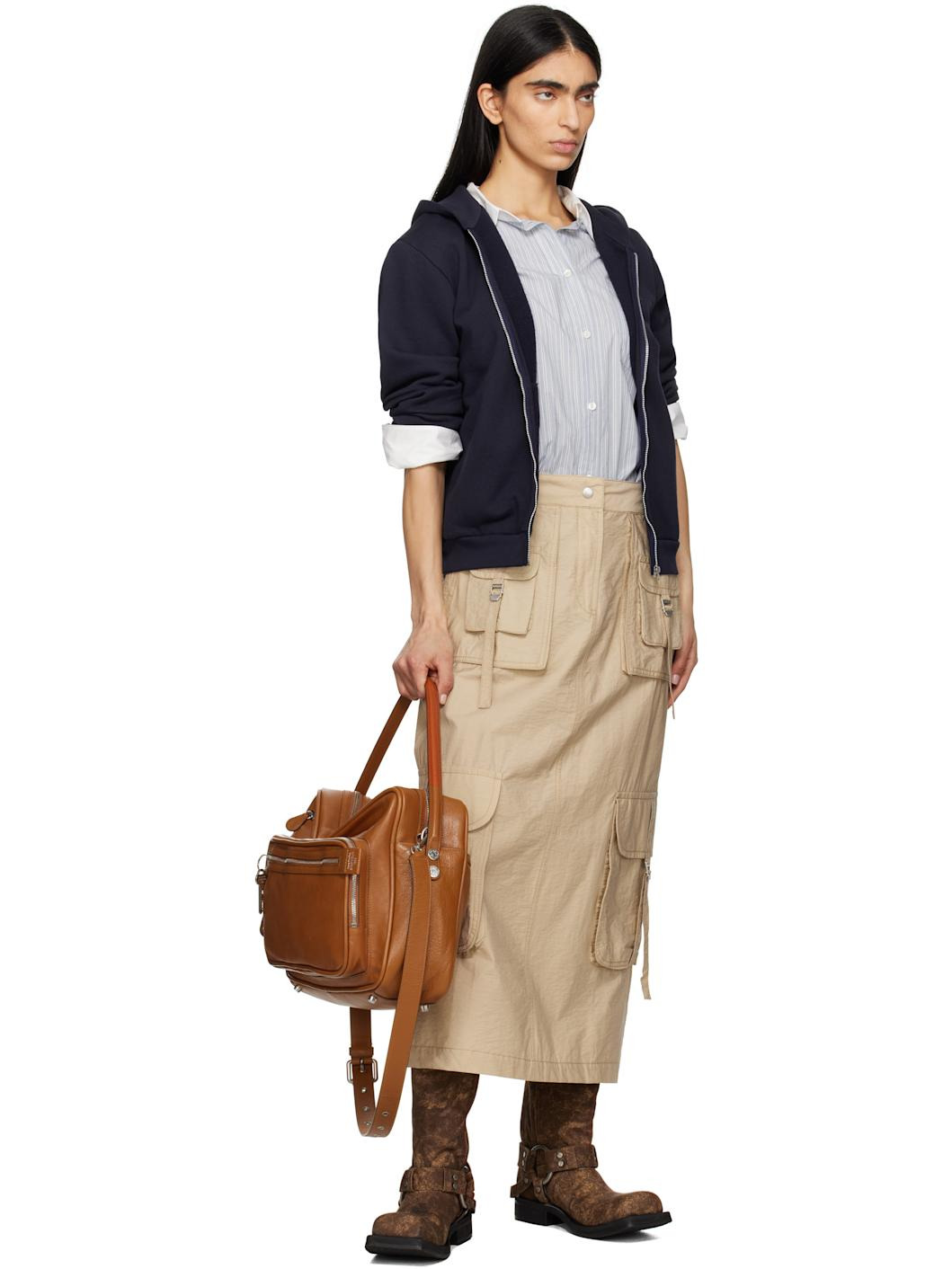 Brown Camero Camera Shoulder Bag - 4