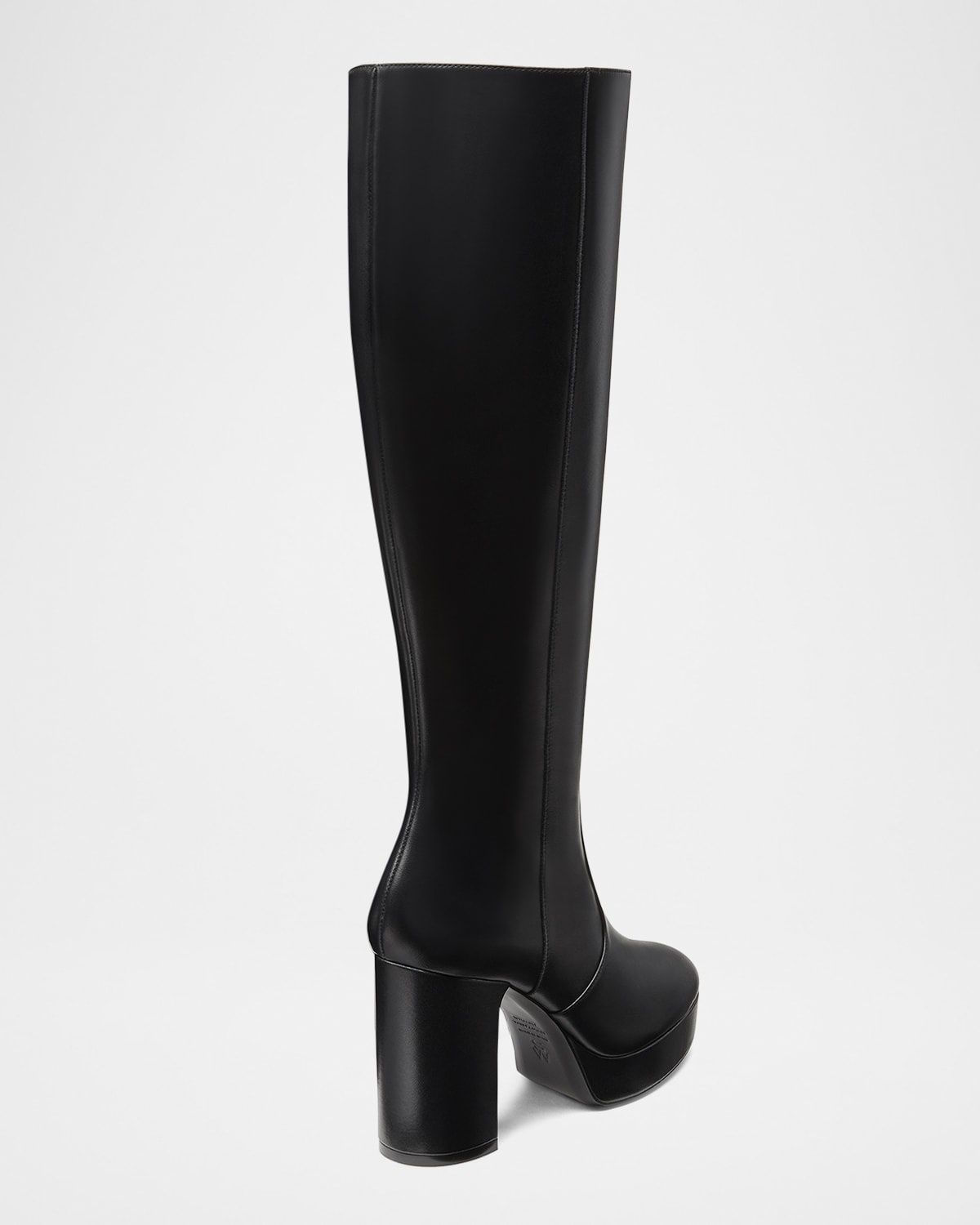 Dayna Leather Platform Boots - 4