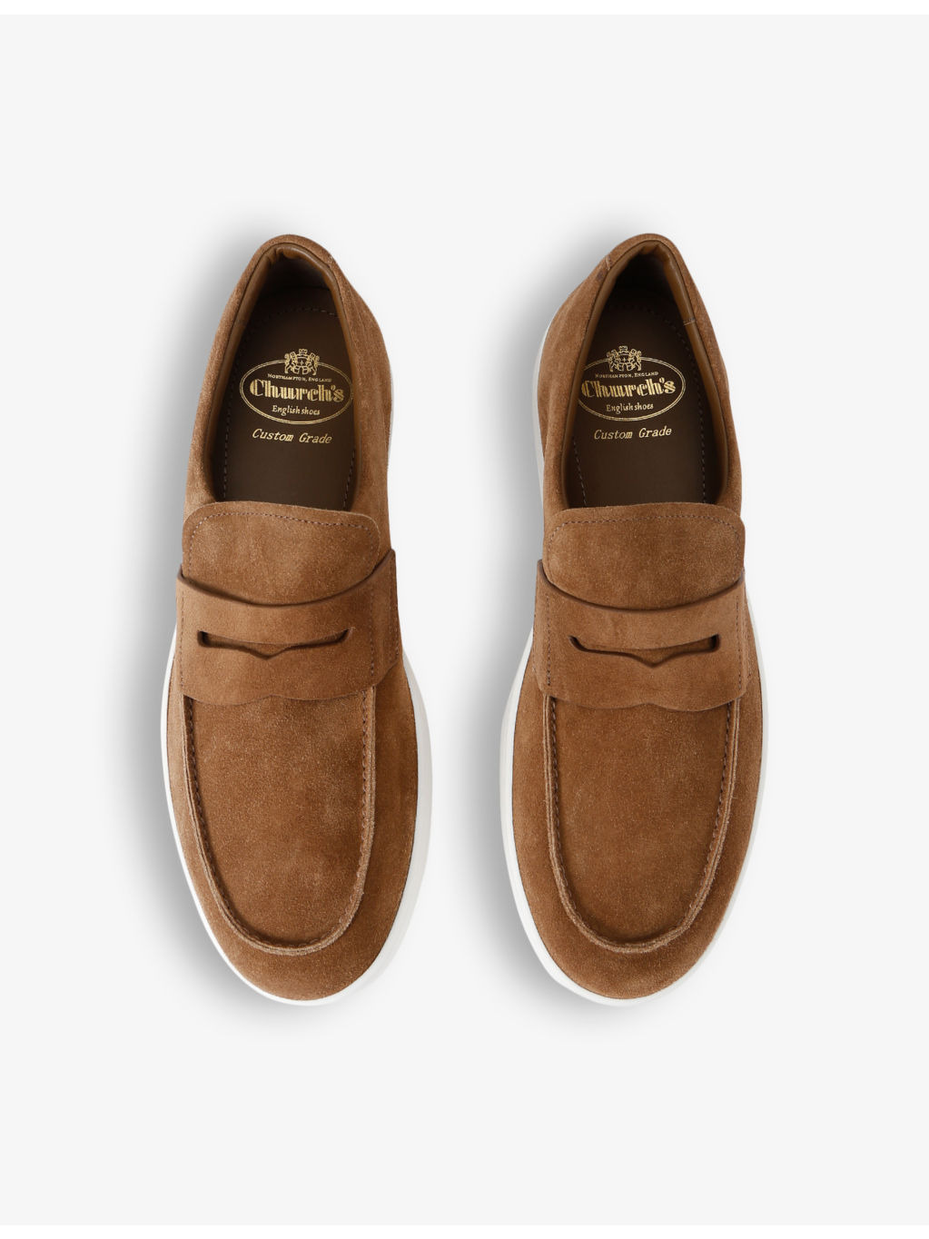 Nailsea slip-on suede loafers - 2