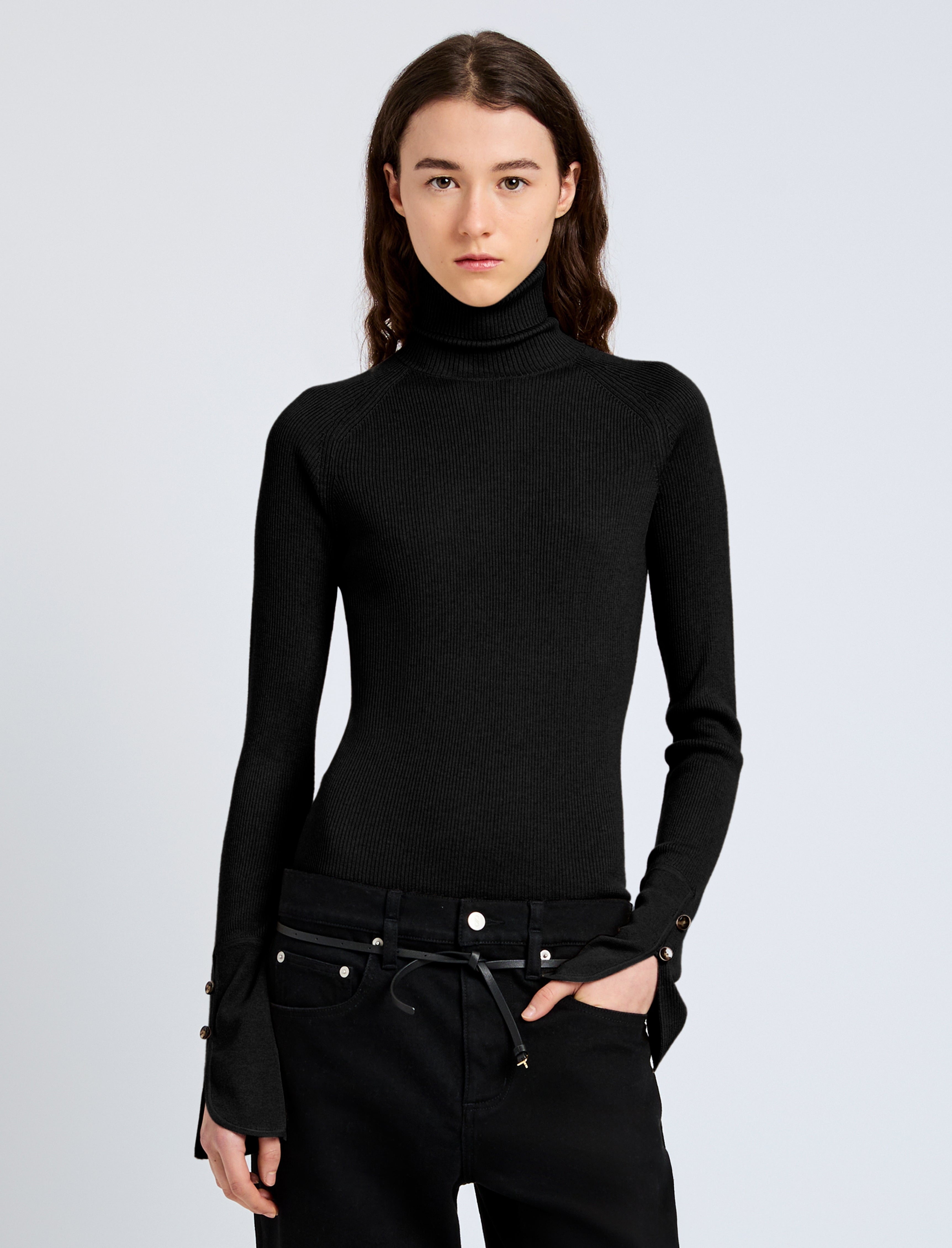 Belle Top in Silk Cashmere - 2