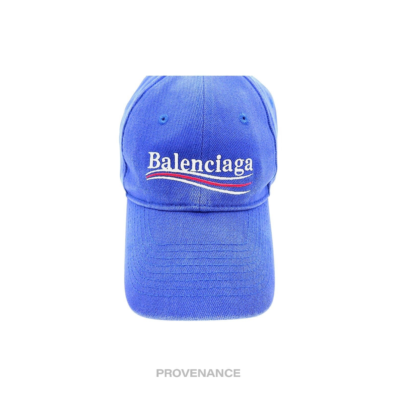 Balenciaga Political Campaign Cap Hat - Archetype Blue - 7