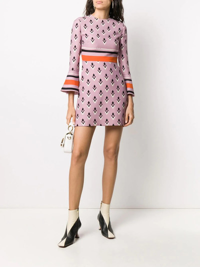 Valentino Valentino Signature geometric print dress outlook