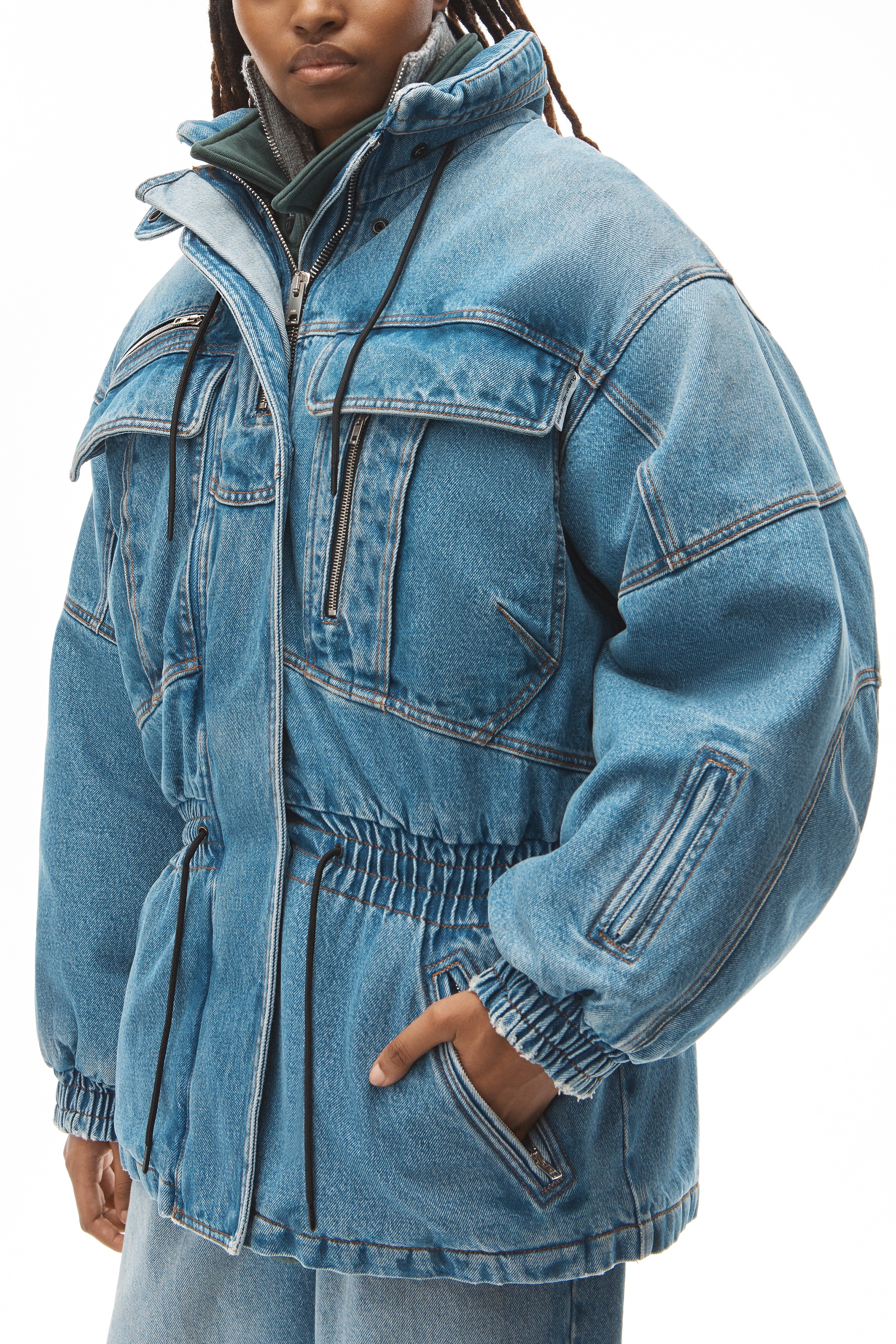 FIELD JACKET IN DENIM - 3