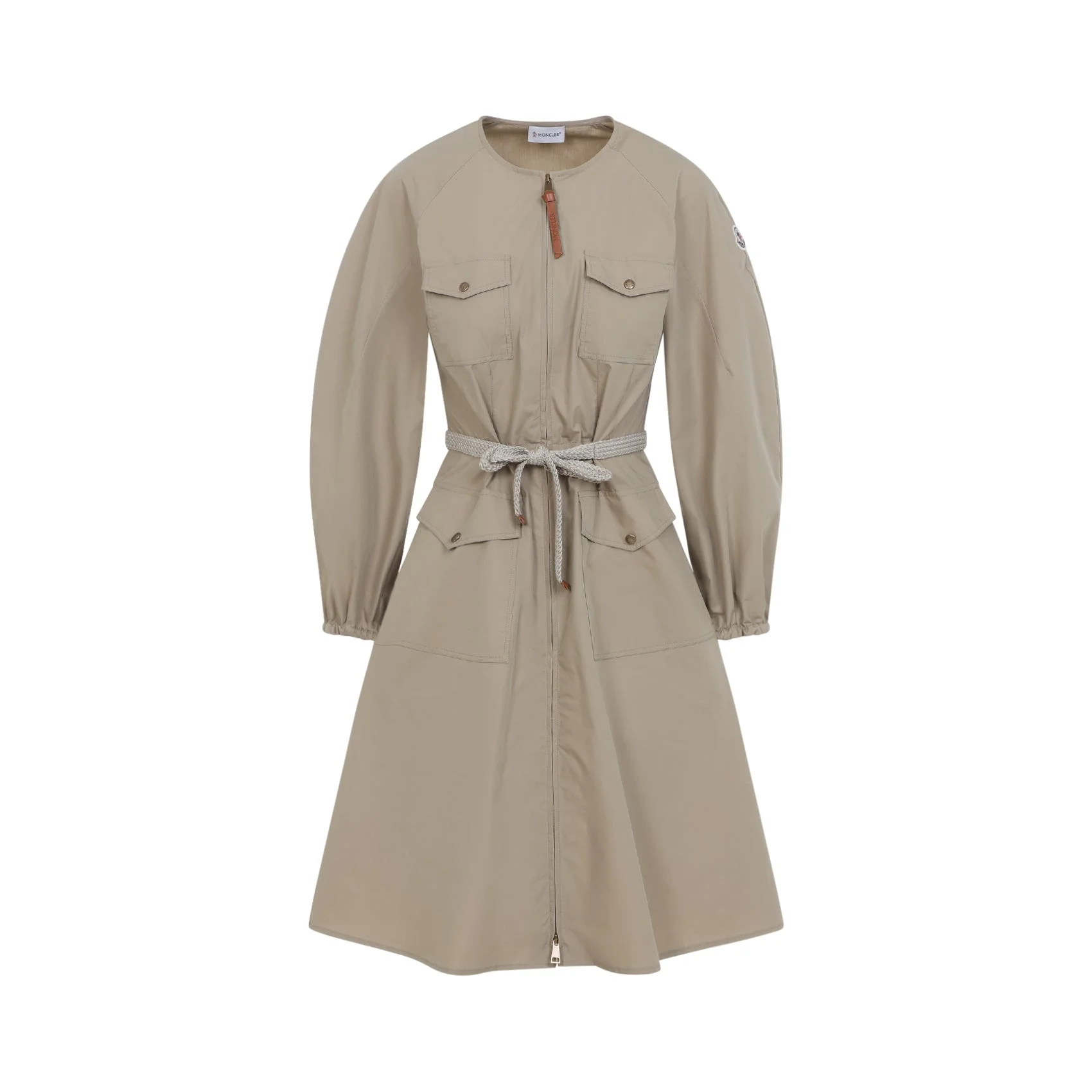 Moncler Cotton Mini Dress for Women - Spring Summer 2026 - 1