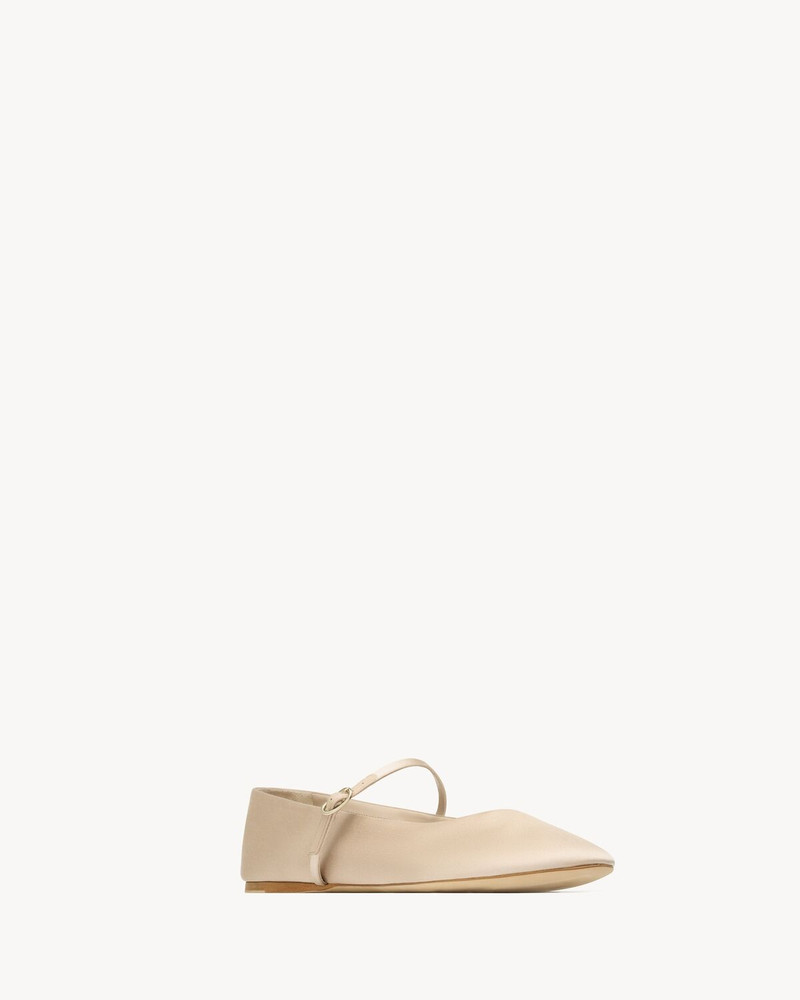 GIO BALLET FLATS IN SATIN CREPE - 1