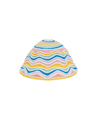 CASABLANCA Zig Zag Crochet Hat outlook