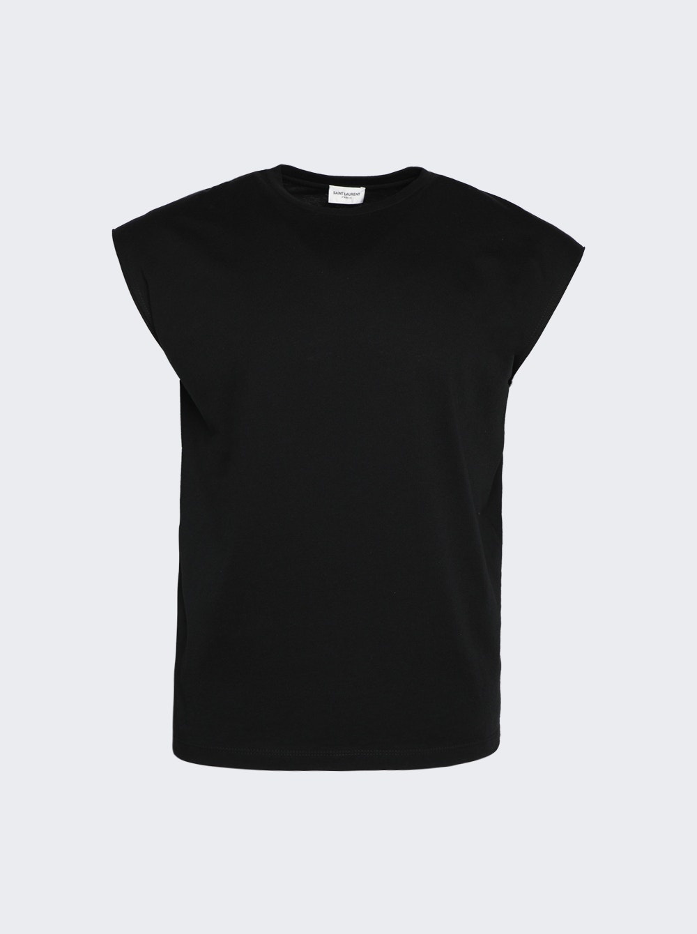 Sleeveless T-Shirt Black - 1