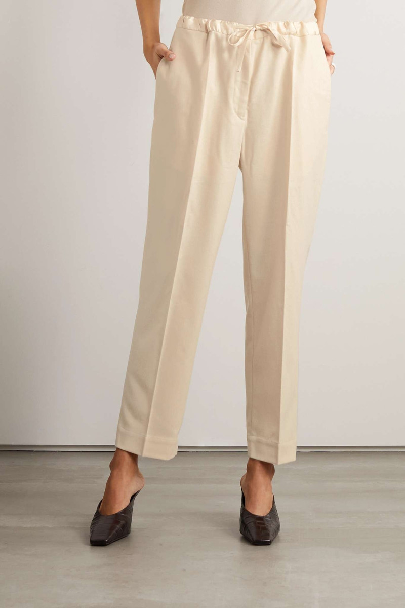 Wool straight-leg pants 3