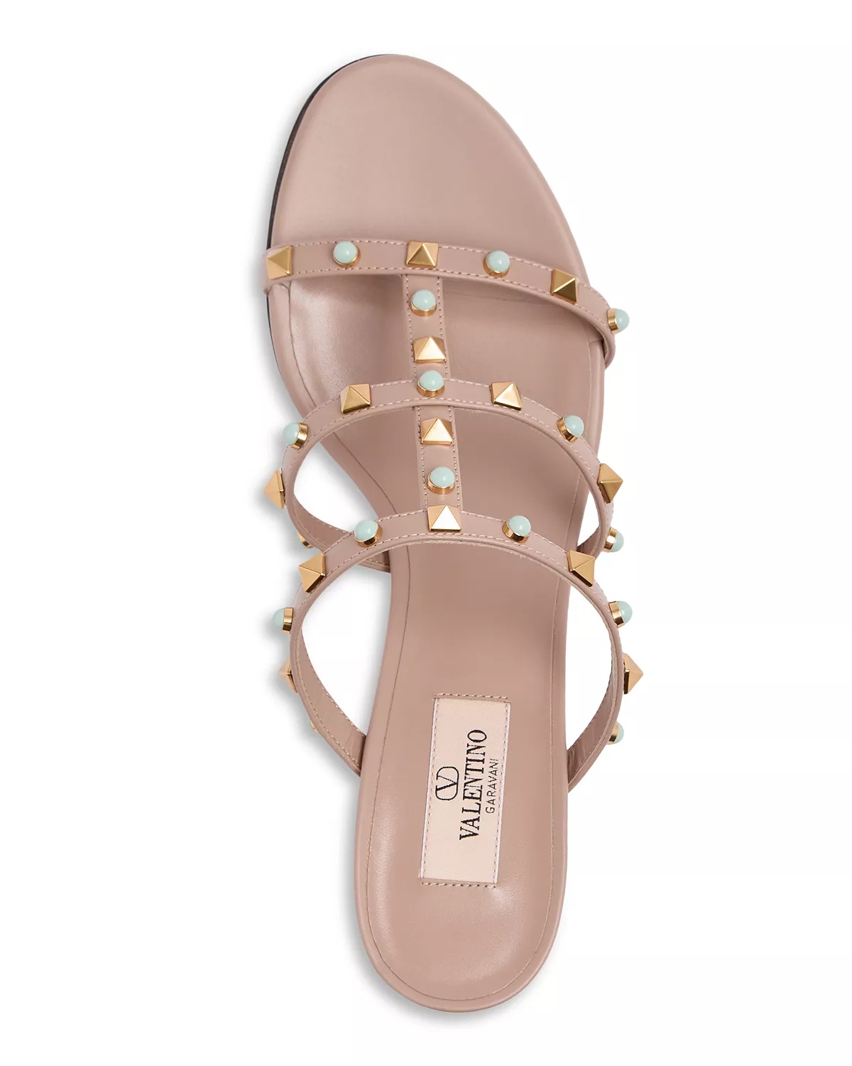 Women's Valentino Rockstud Embellished Sandals - 3