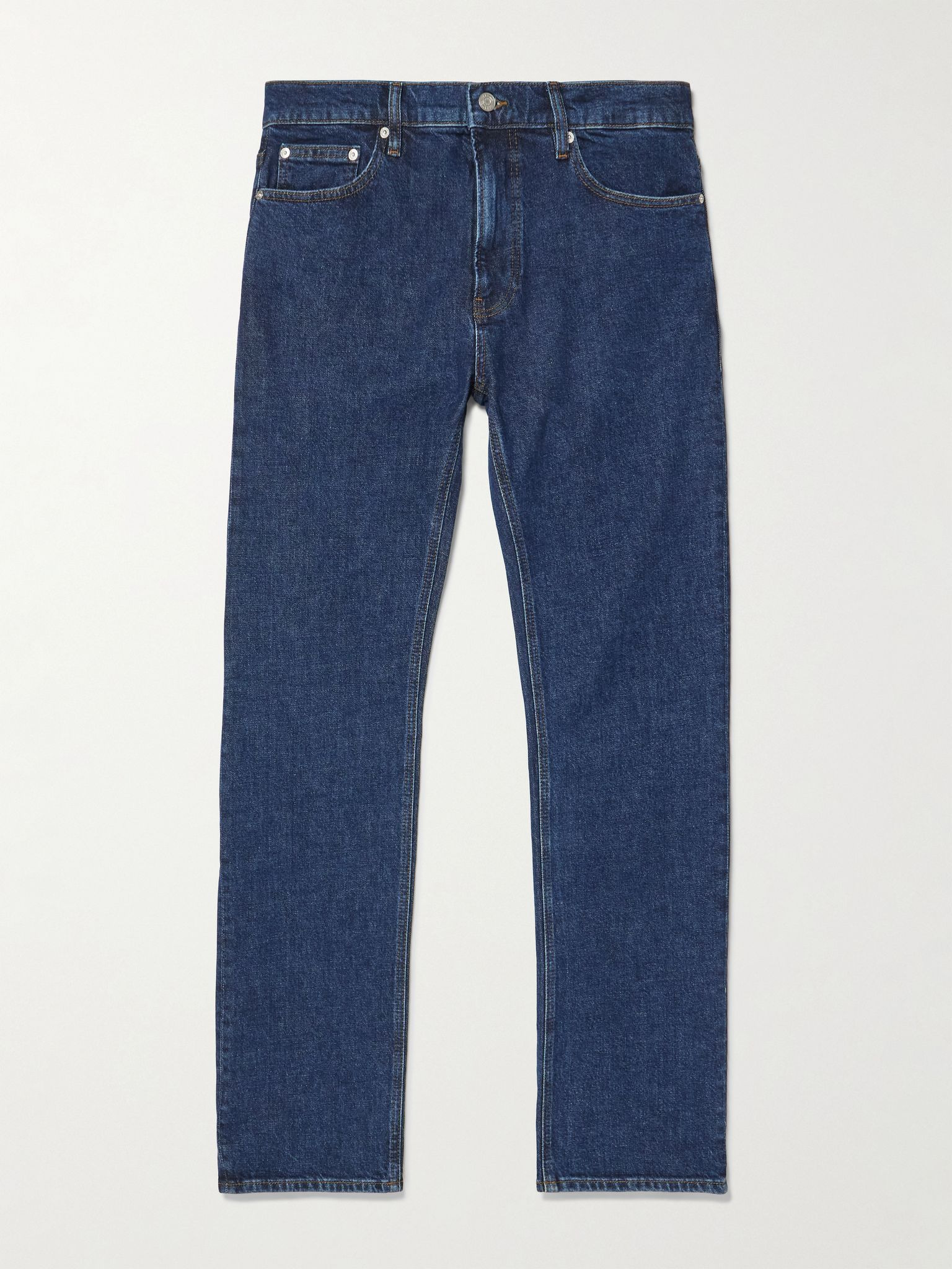 The Modern Straight-Leg Jeans Blue - 1