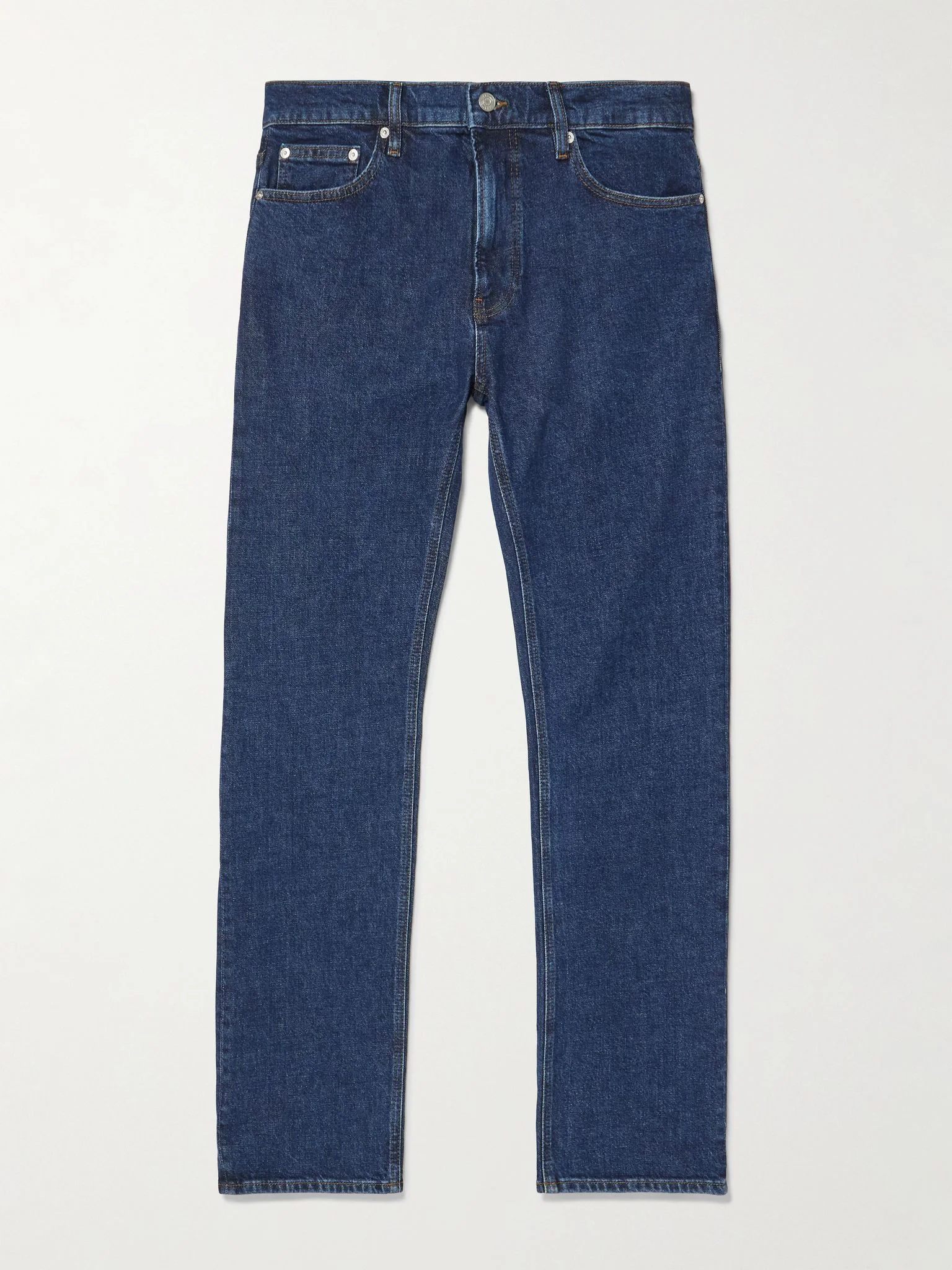 The Modern Straight-Leg Jeans Blue - 1