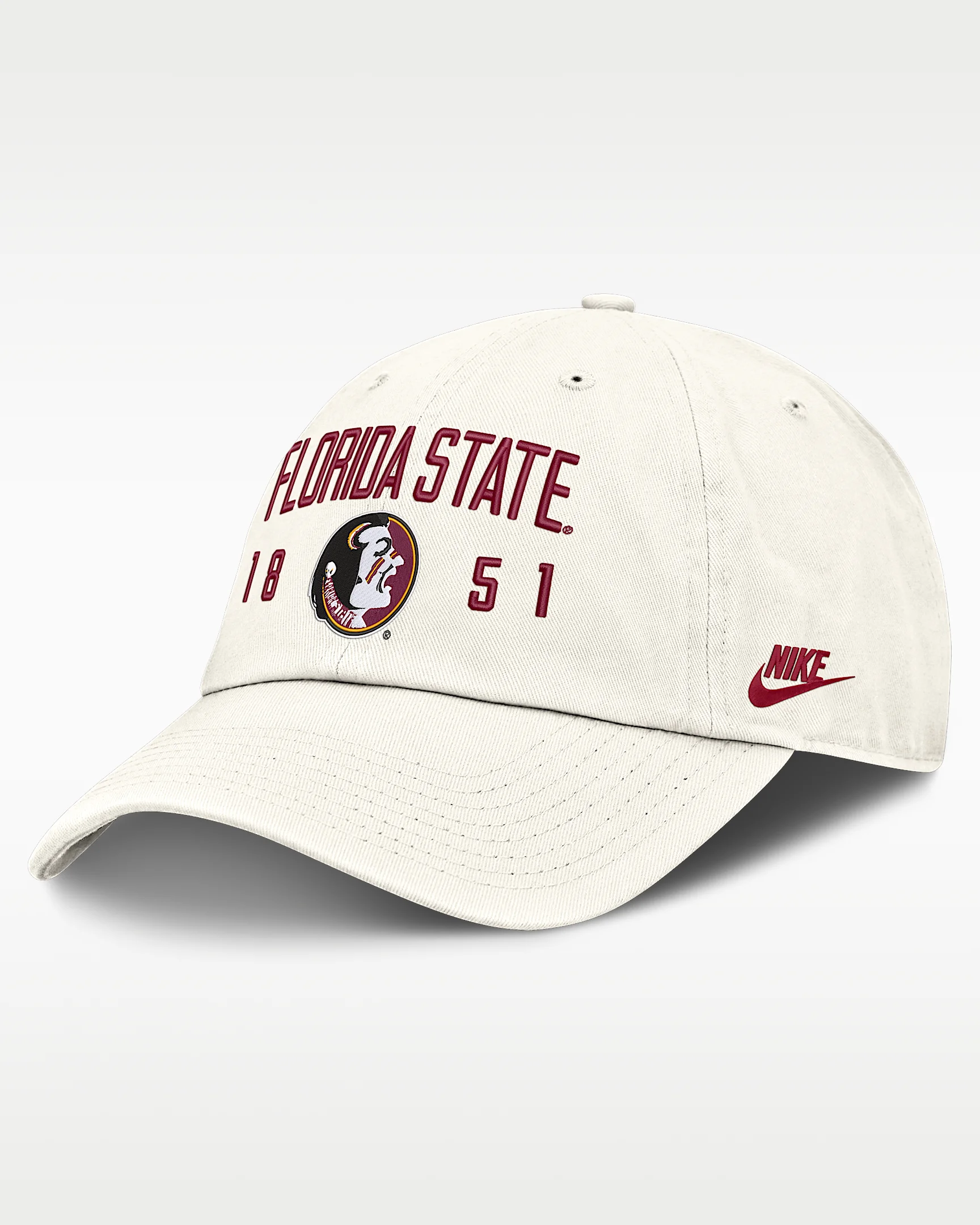 Florida State Natural Club Men's Nike College Adjustable Hat - 1