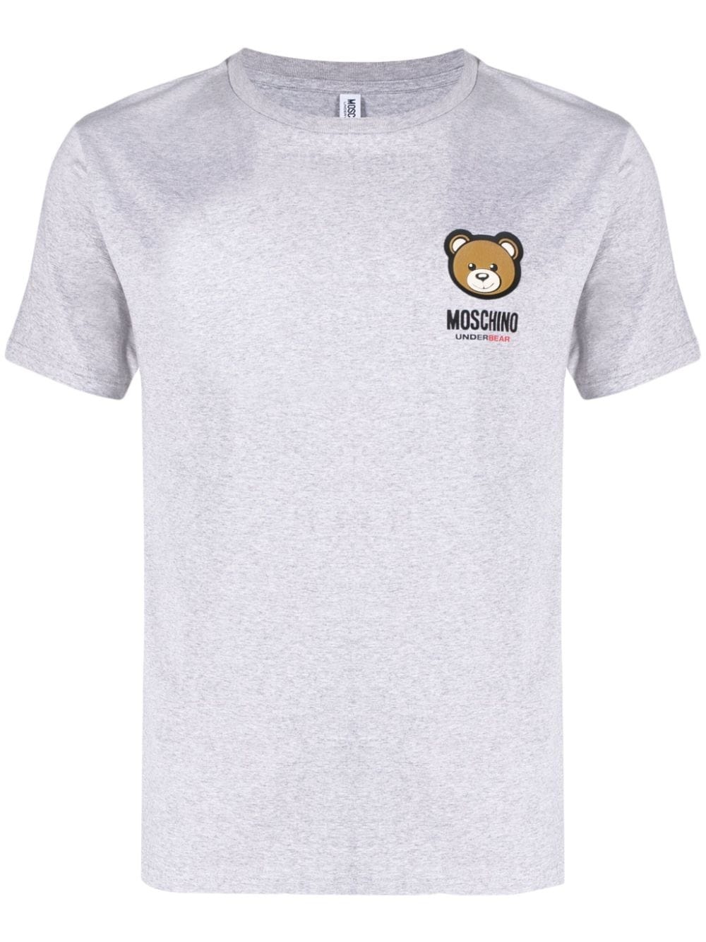 Teddy Bear-patch mélange T-shirt - 1