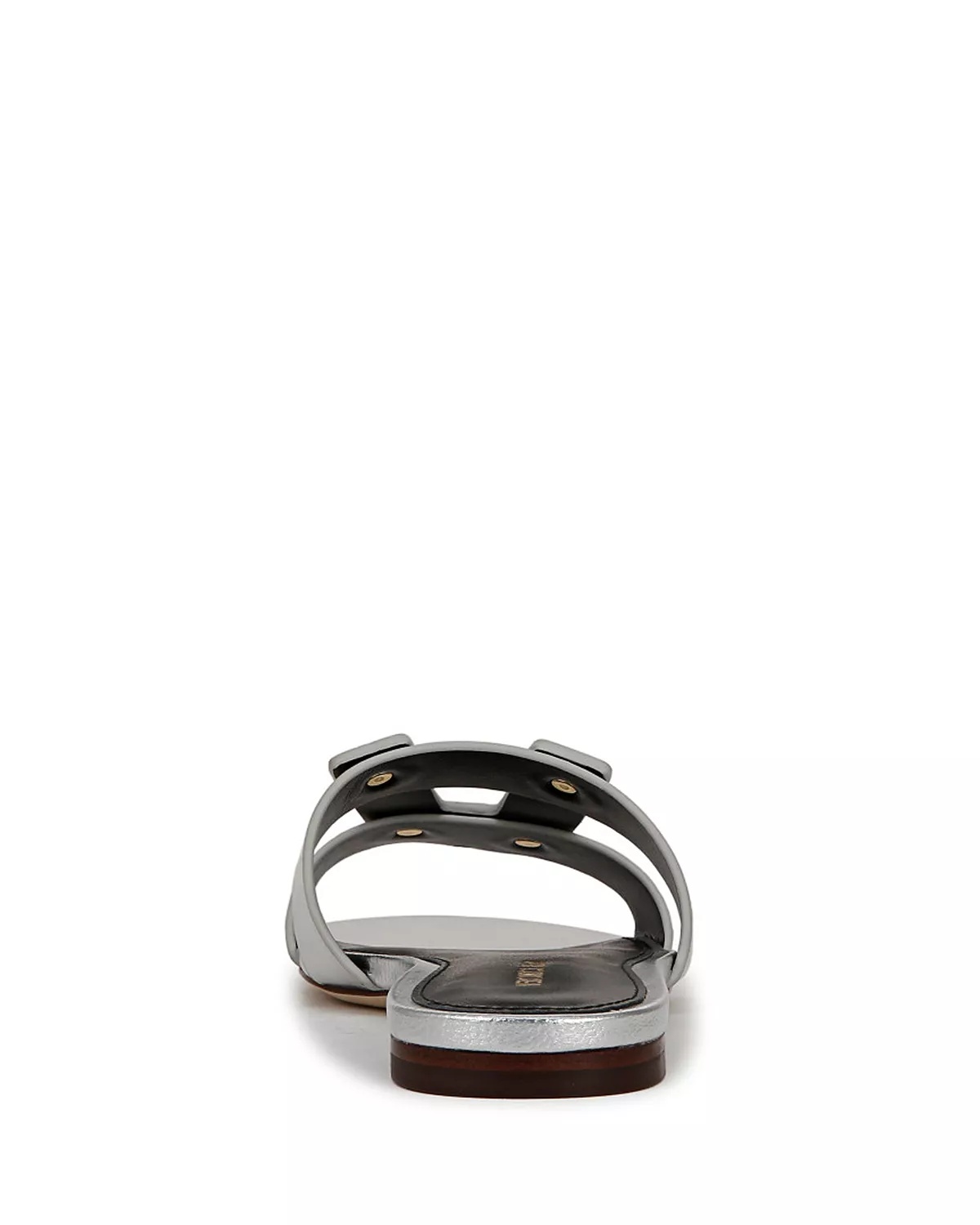 Women's Via Leather Slide Sandals - 4