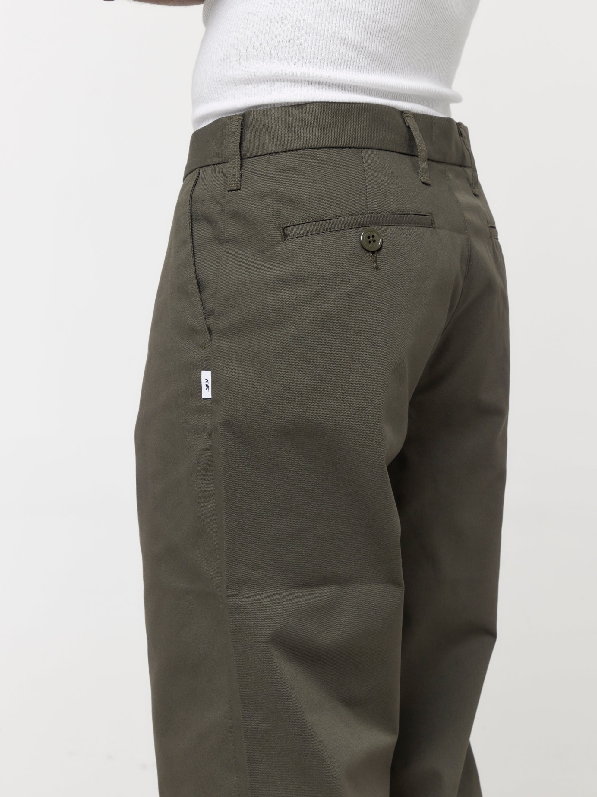 CREASE / TROUSERS / COPO. TWILL - 4