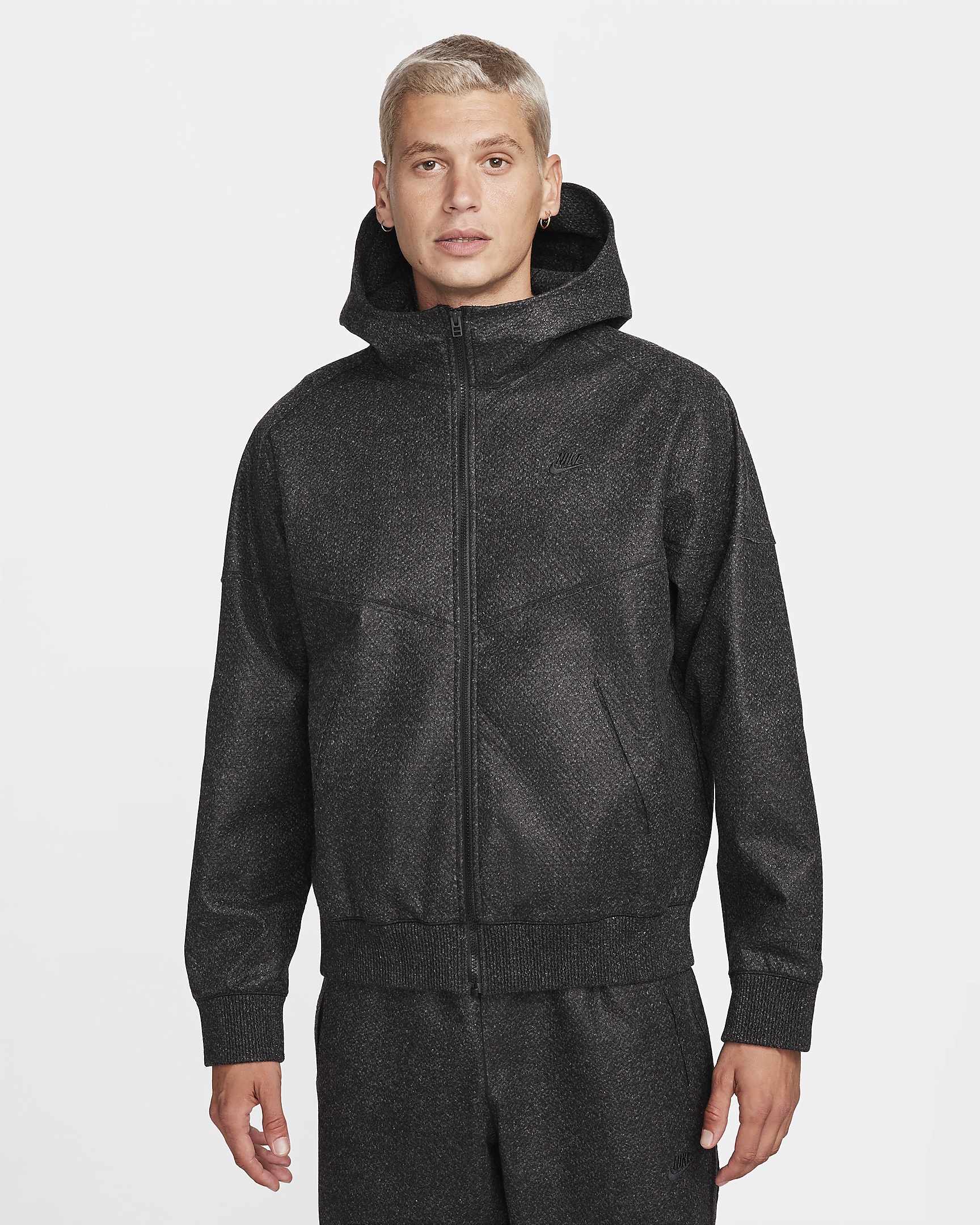 ★NIKE★FORWARD WR THERMA-FIT ADV FULLZIP フーディ★追跡可 Nike Nike Men's Forward Windrunner Hoodie Therma-FIT ADV