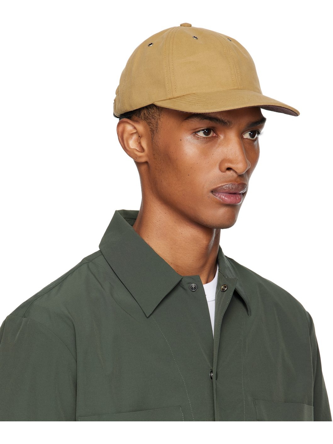 Tan Canvas 6-Panel Cap - 2