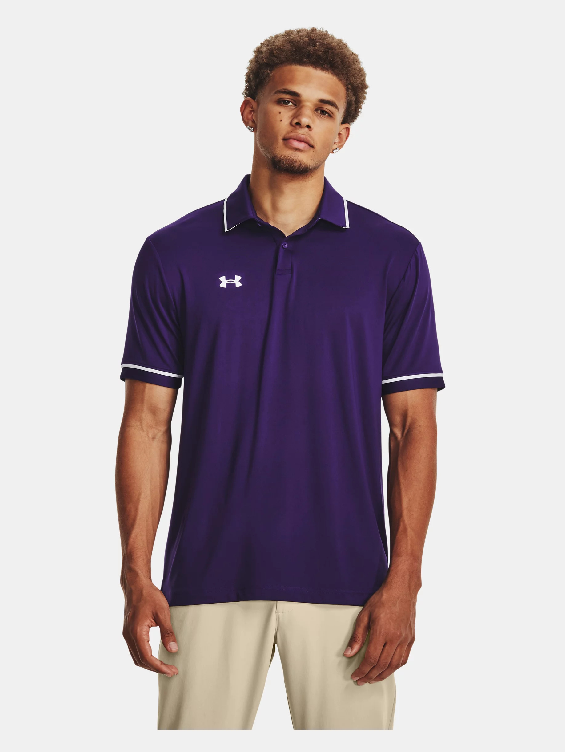 Men's UA Team Tipped Polo - 2