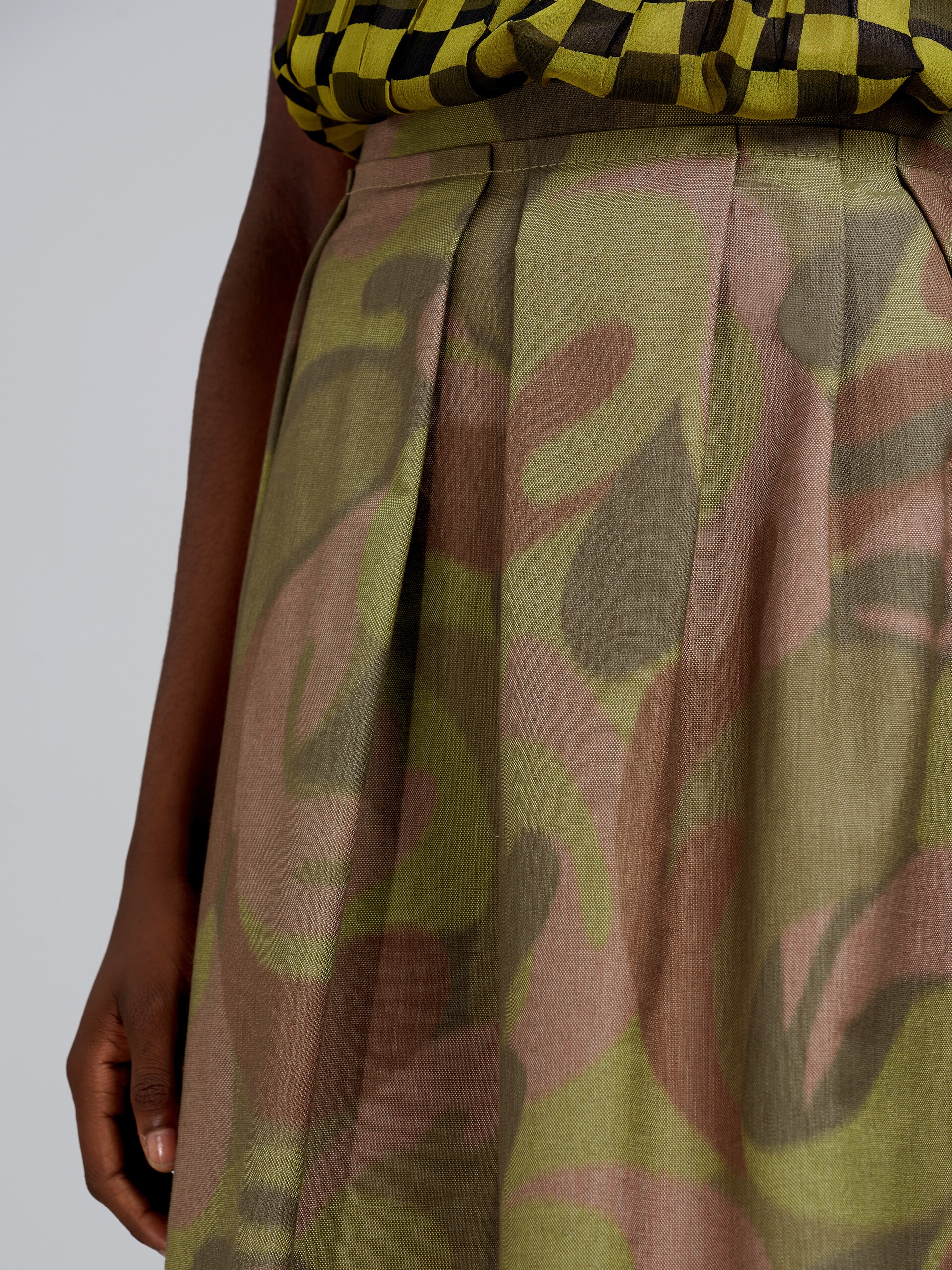 CANVAS CHINÈ SKIRT - 4
