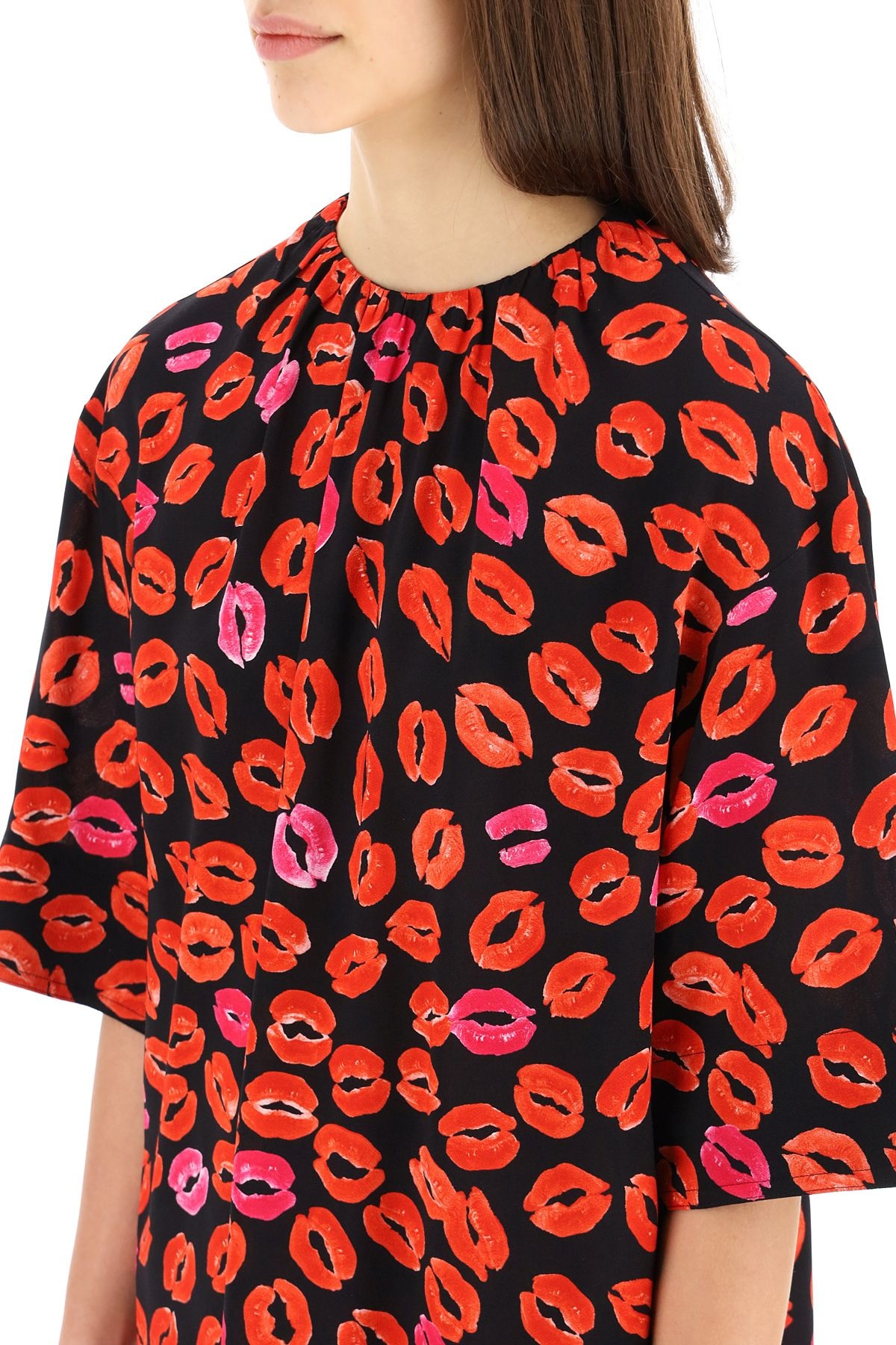 KISS PRINT BLOUSE - 5