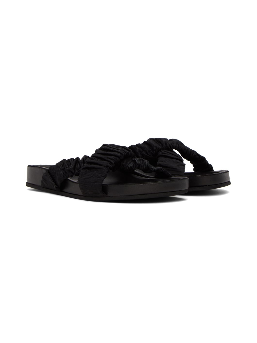 Black Michel Sandals - 4