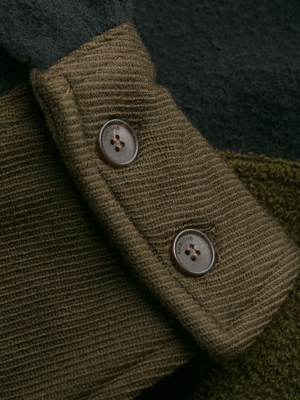 patchwork fleece jacket - 7