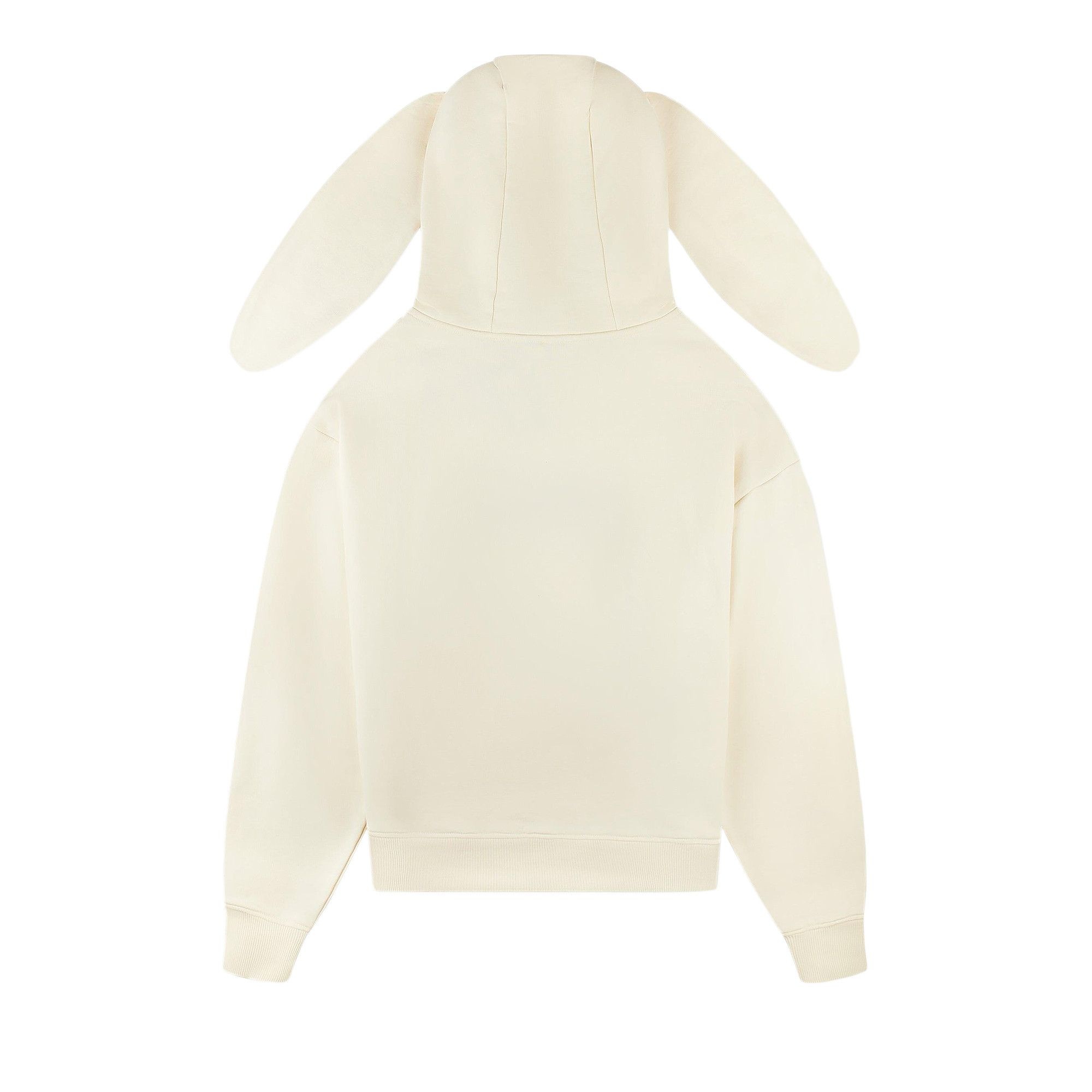 Charles Jeffrey Loverboy Patch Rabbit Ears Hoodie 'Ecru' - 2