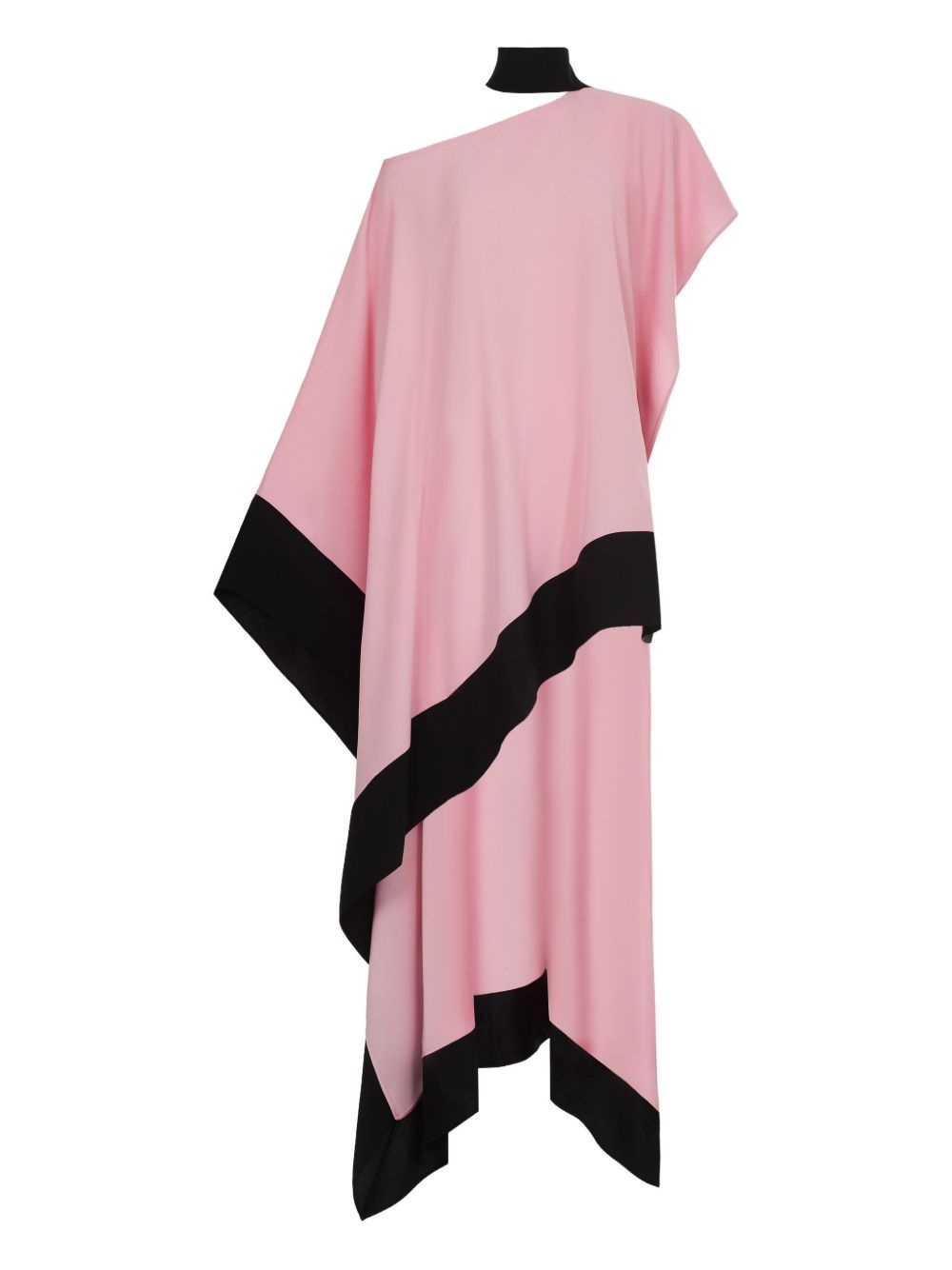asymmetric-hem maxi dress - 1