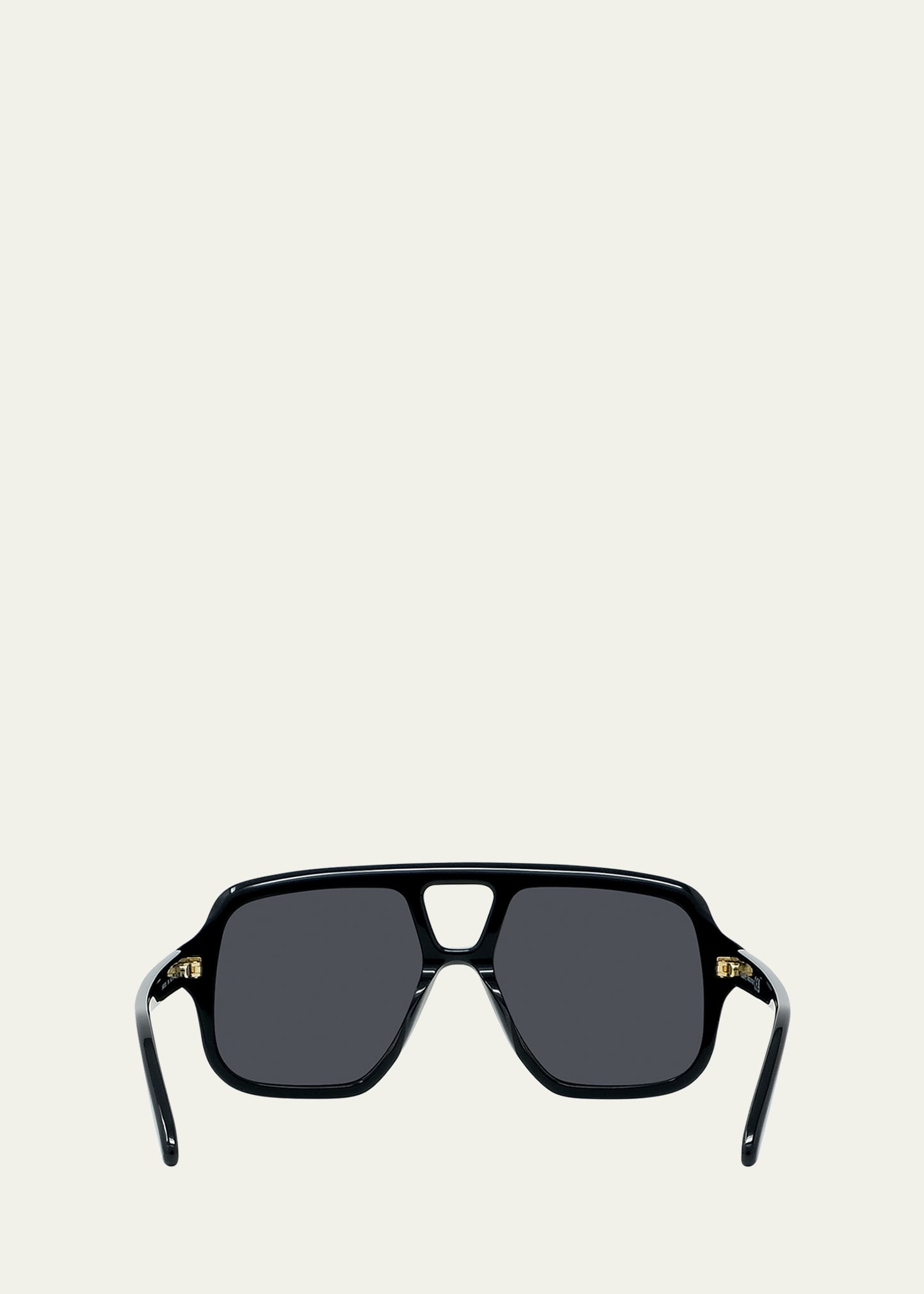 Slim Aviator Logo Sunglasses - 5