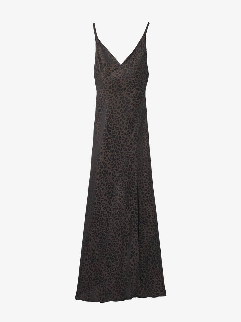 Leopard Jacquard Dress - 2