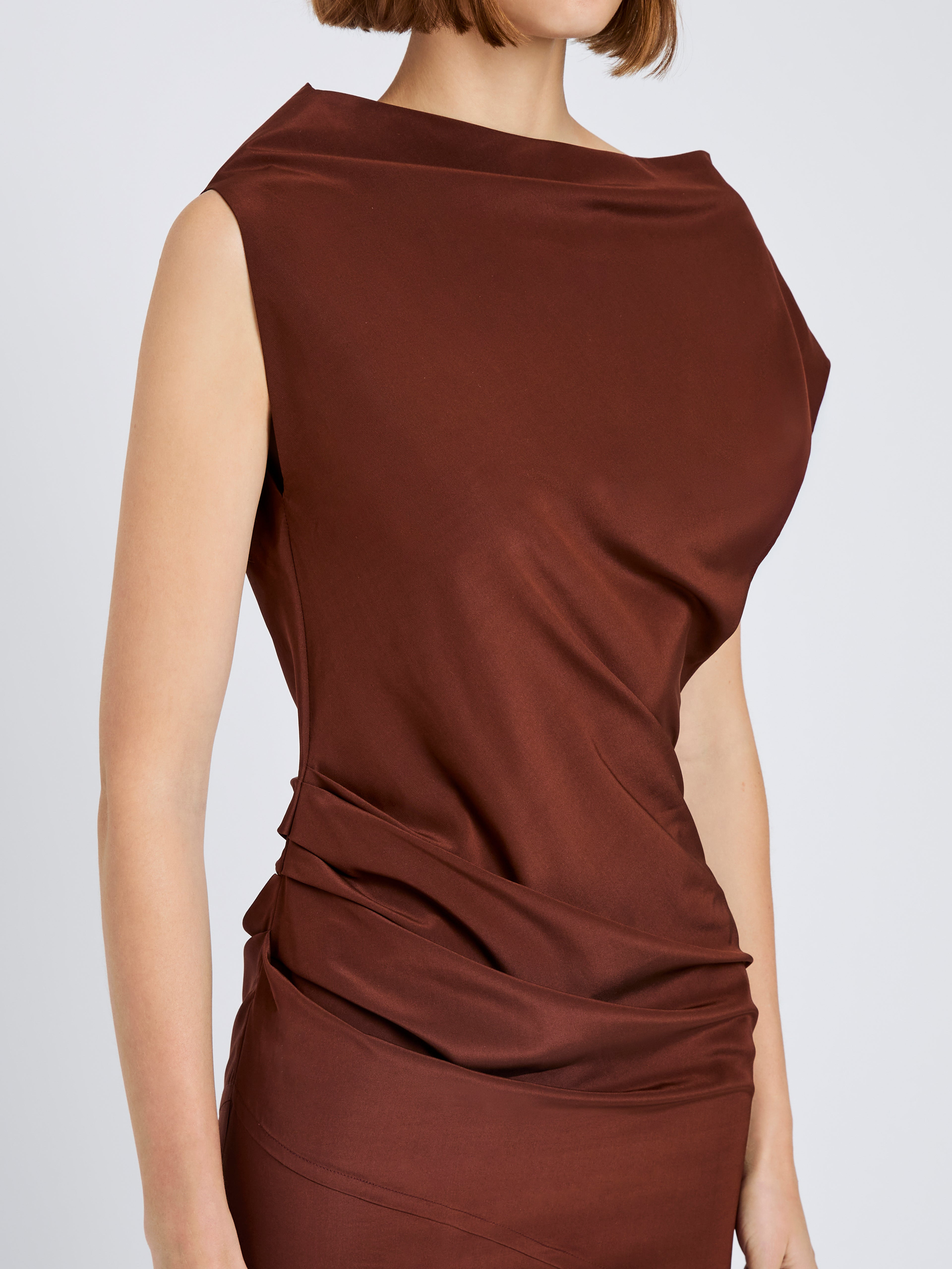 Tasa Dress in Silk Viscose - 5