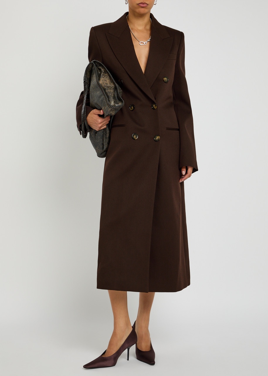 Stella Mccartney Double-breasted Twill Coat - 4