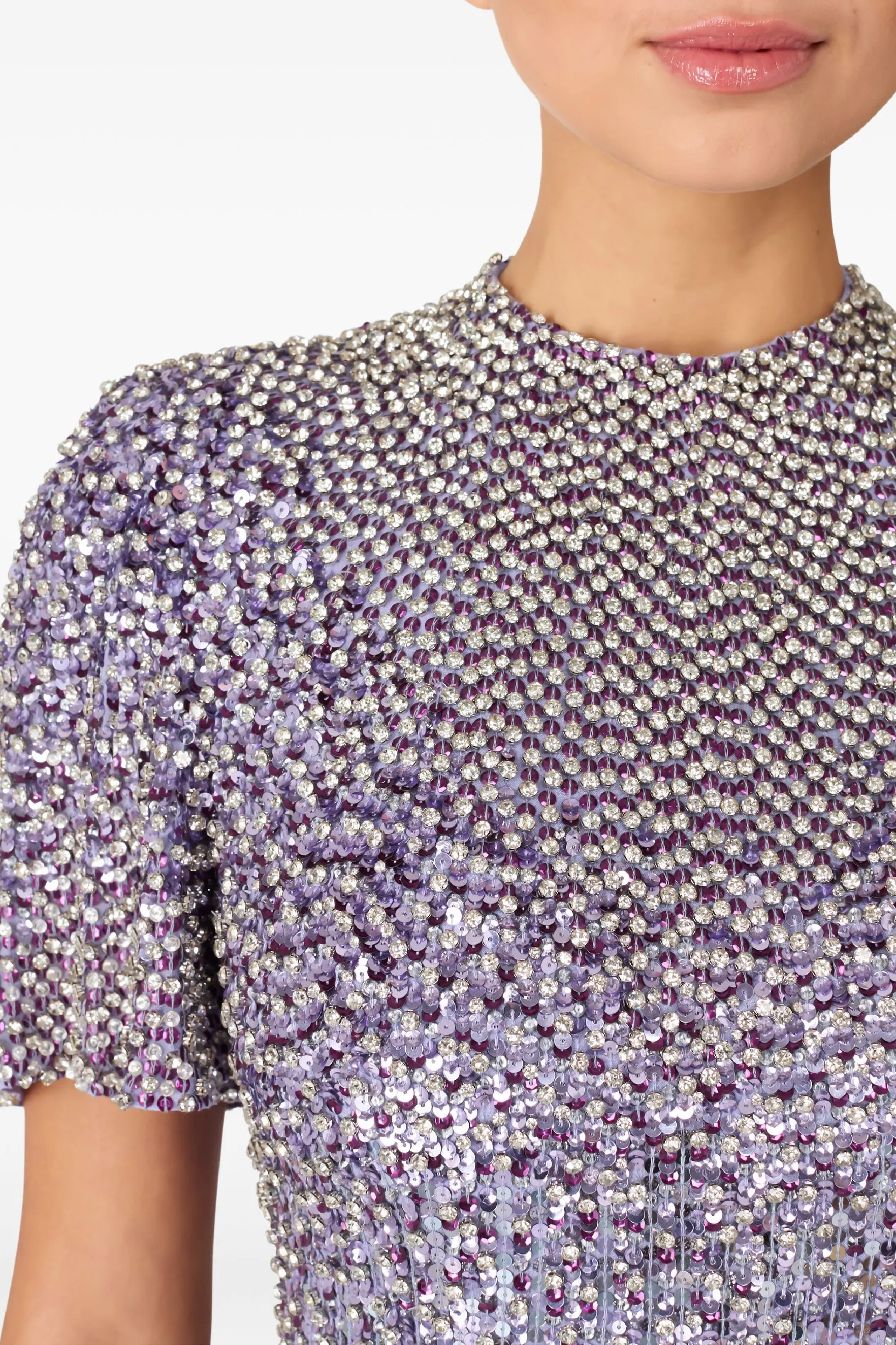 JOURDAIN SEQUIN-EMBELLISHED GOWN - 4