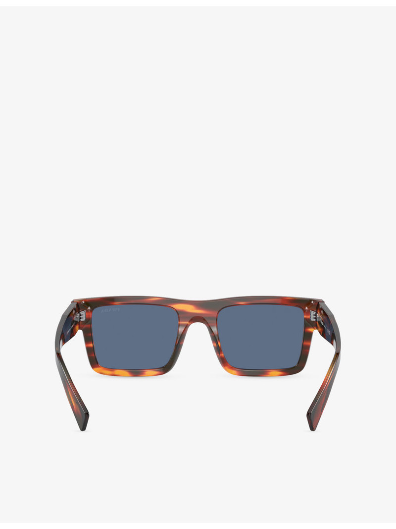 PR 19WS Rectangle-Frame Acetate Sunglasses 5